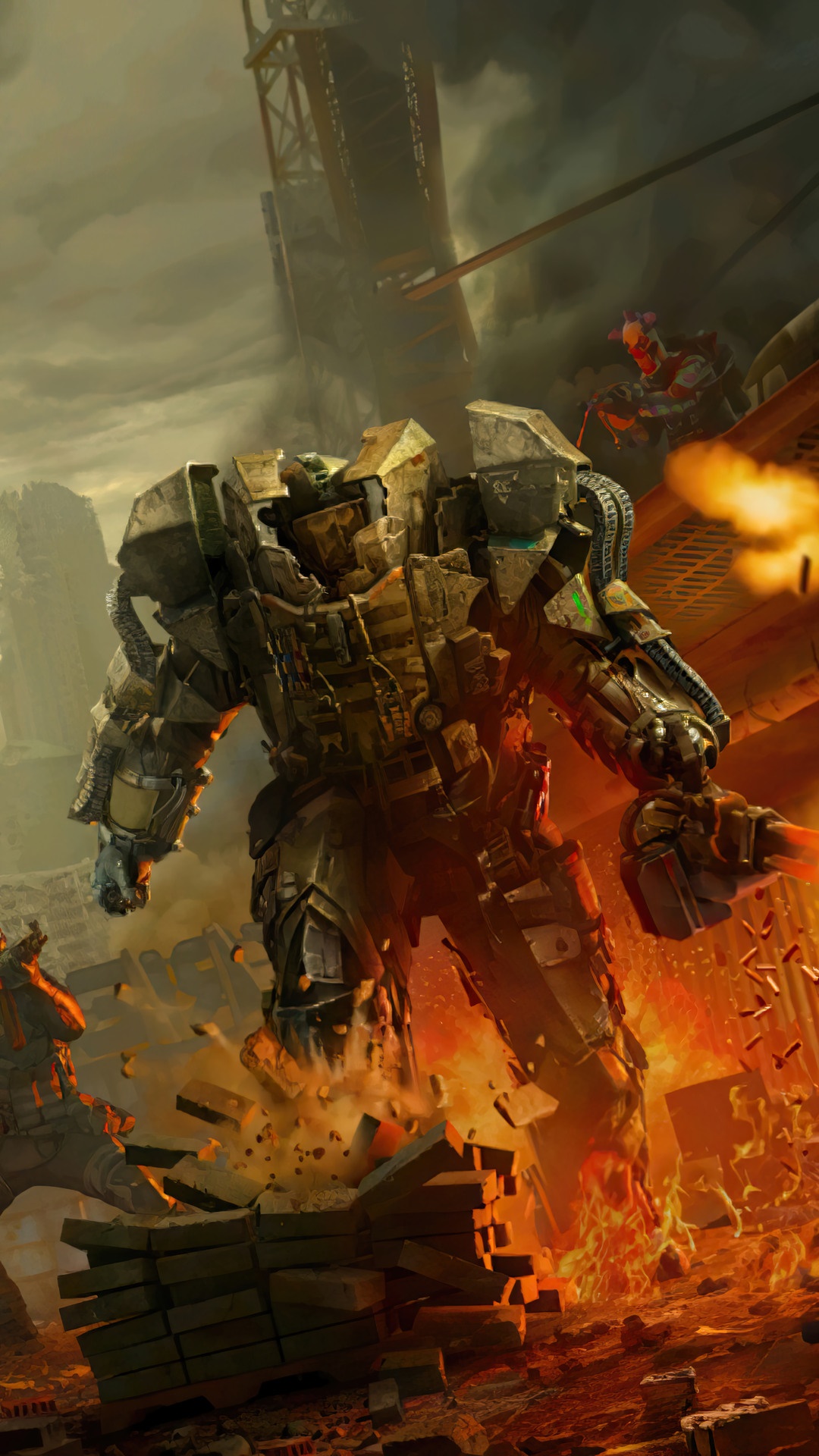Mech suit in Call of Duty Mobile video game HD Phone Wallpaper