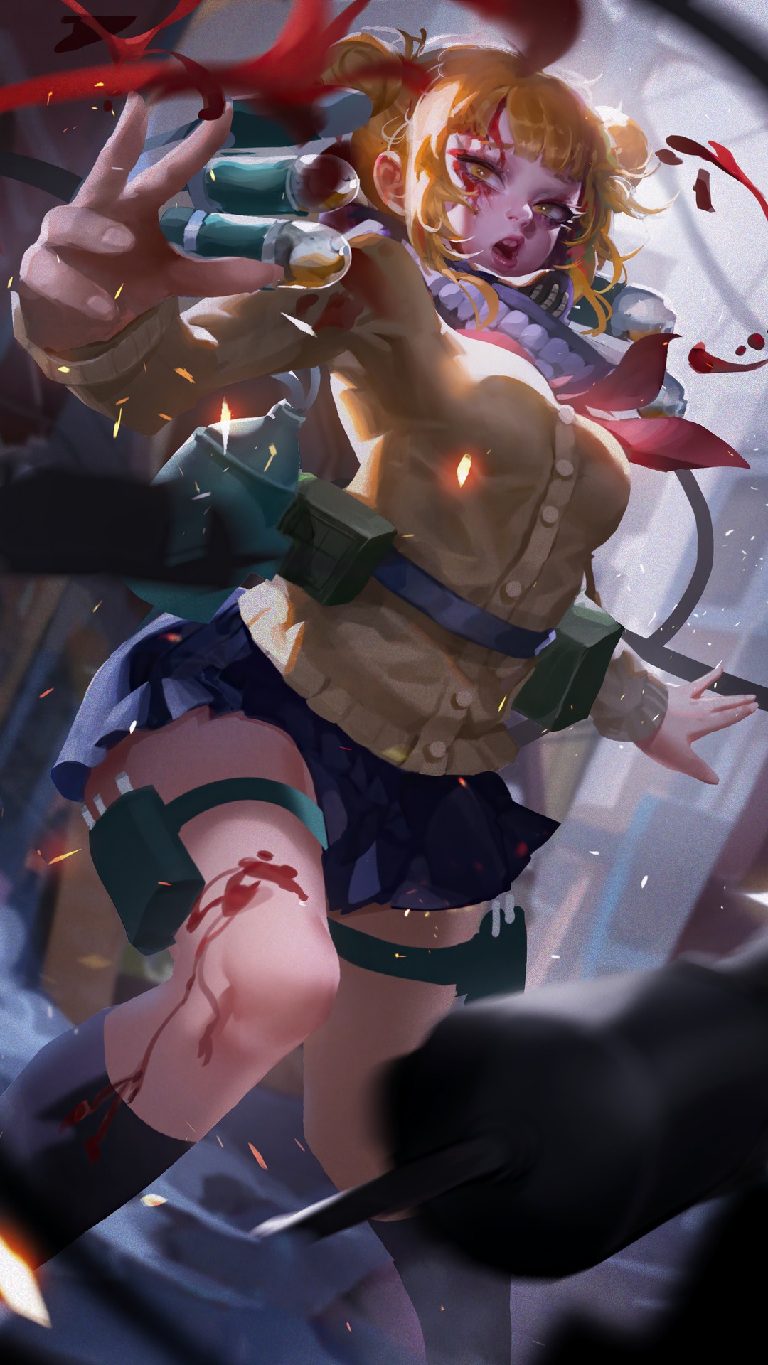 Himiko Toga from My Hero Academia HD Phone Wallpaper