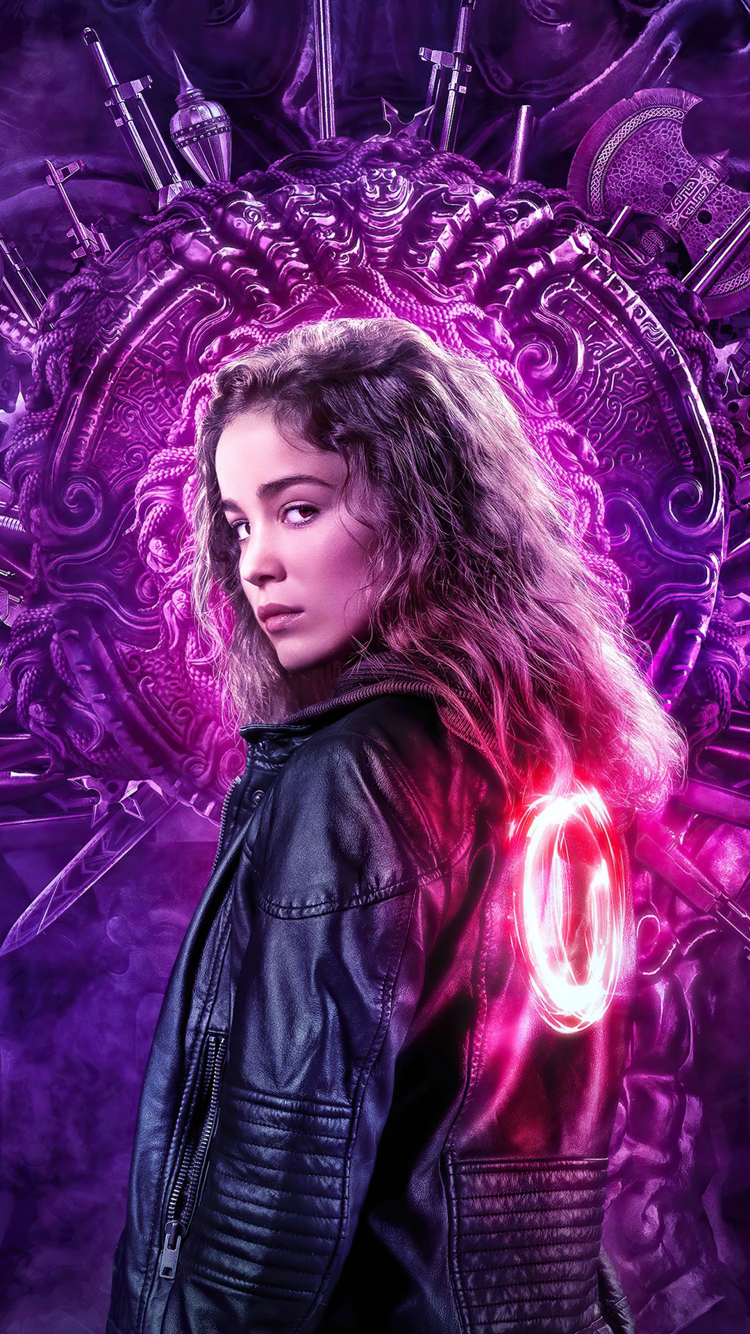 Ava Silva from Warrior Nun TV Series HD Phone Wallpaper