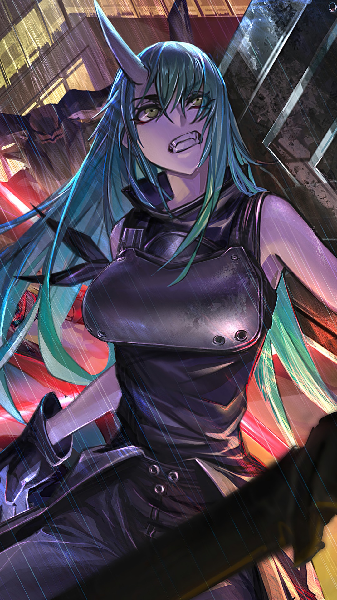 Chen from Arknights HD Phone Wallpaper