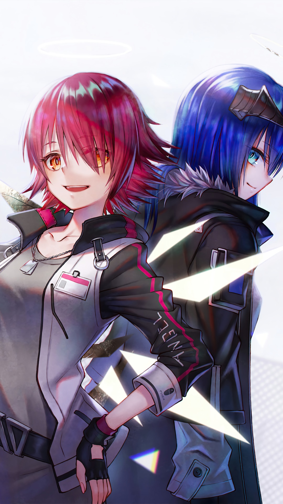 Exusiai and Mostima from Arknights HD Phone Wallpaper