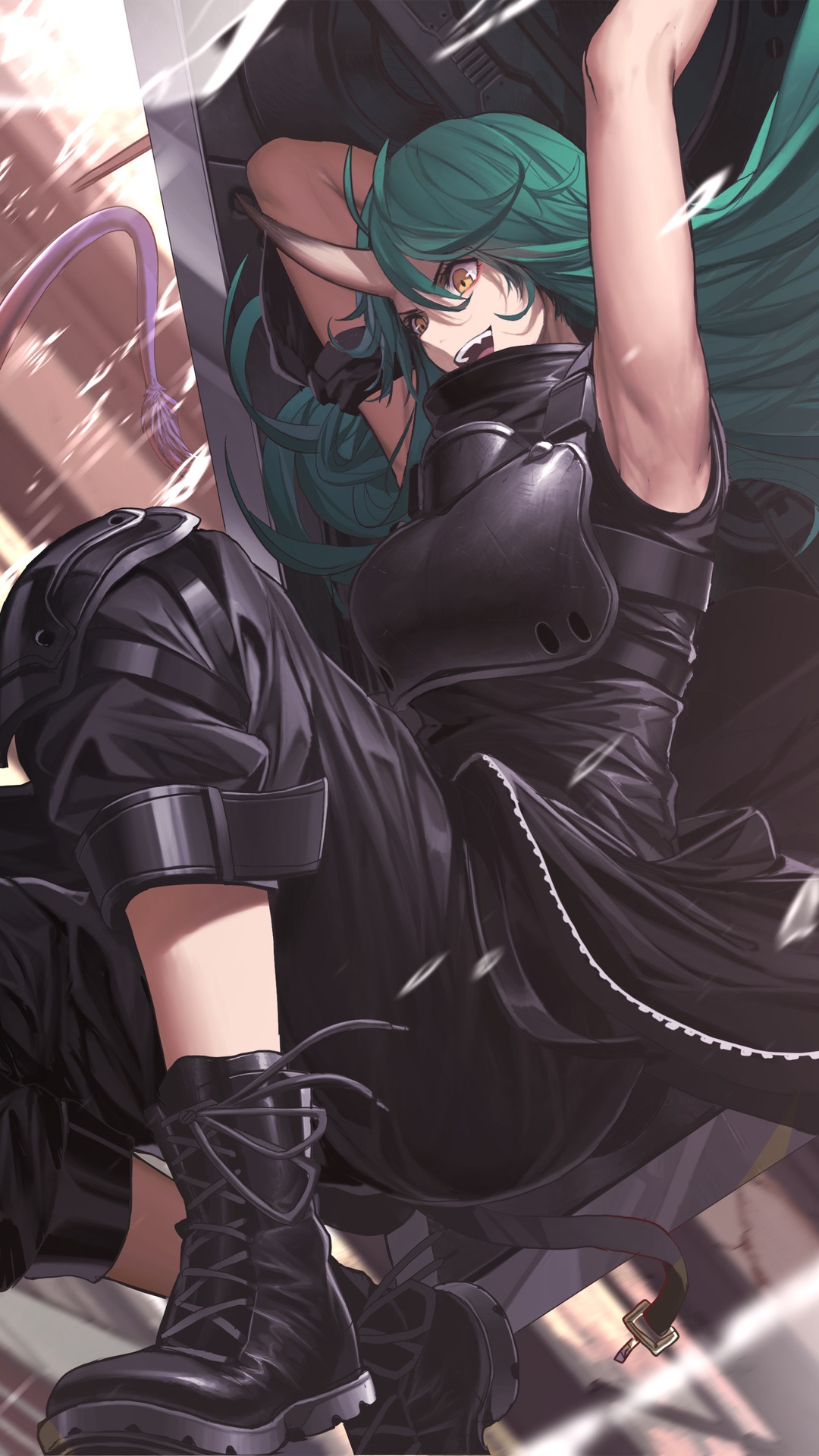 Chen from Arknights HD Phone Wallpaper