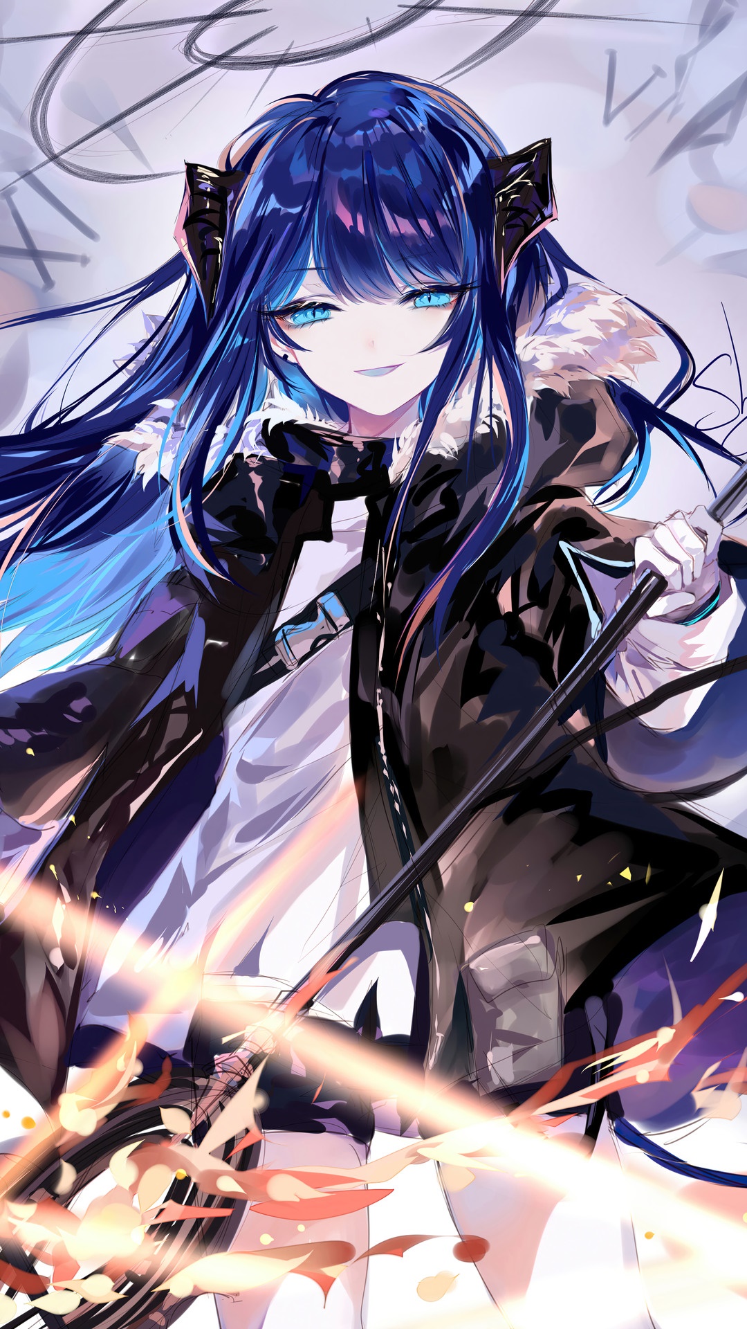 Mostima from Arknights HD Phone Wallpaper