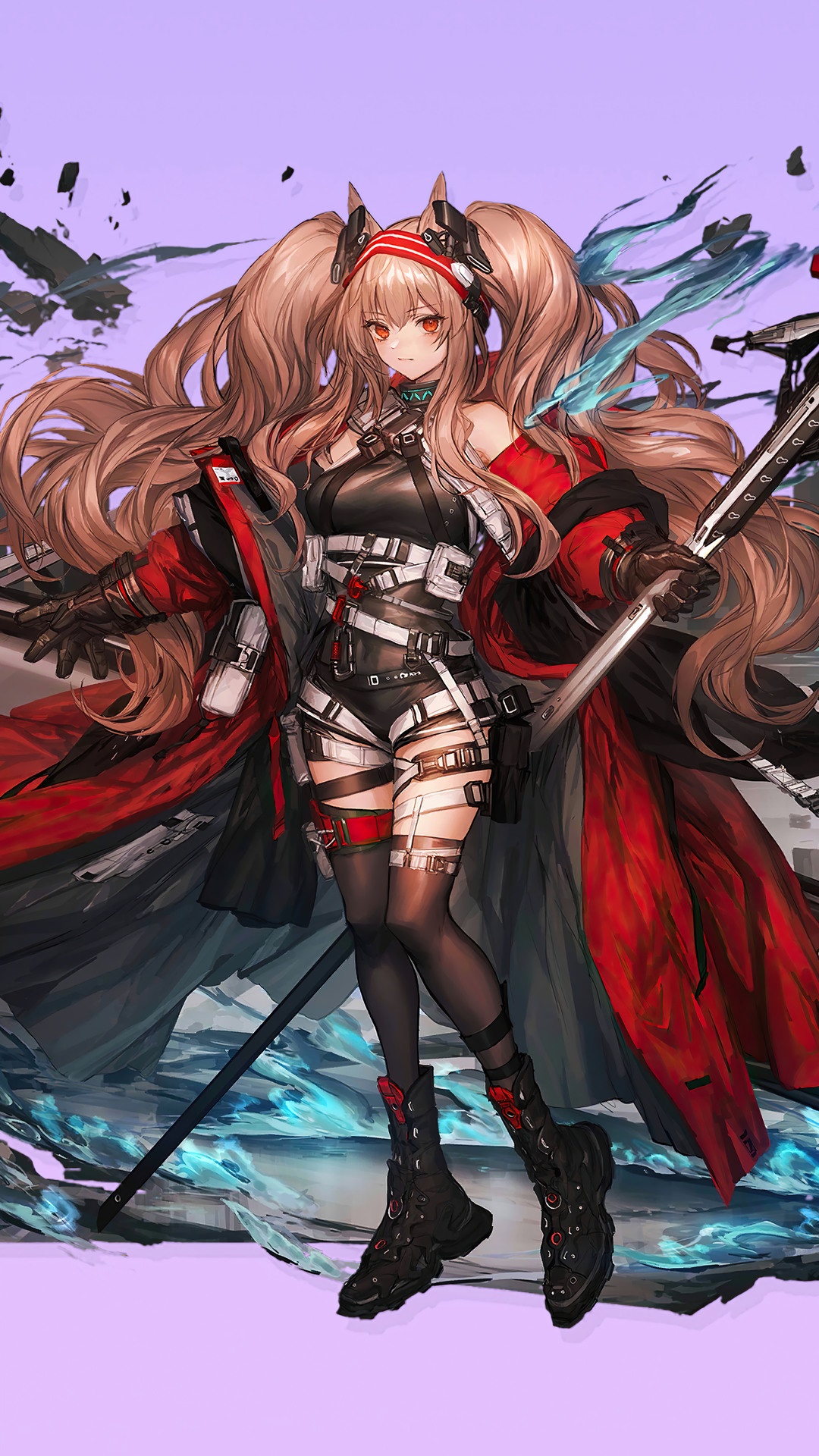 Angelina from Arknights HD Phone Wallpaper