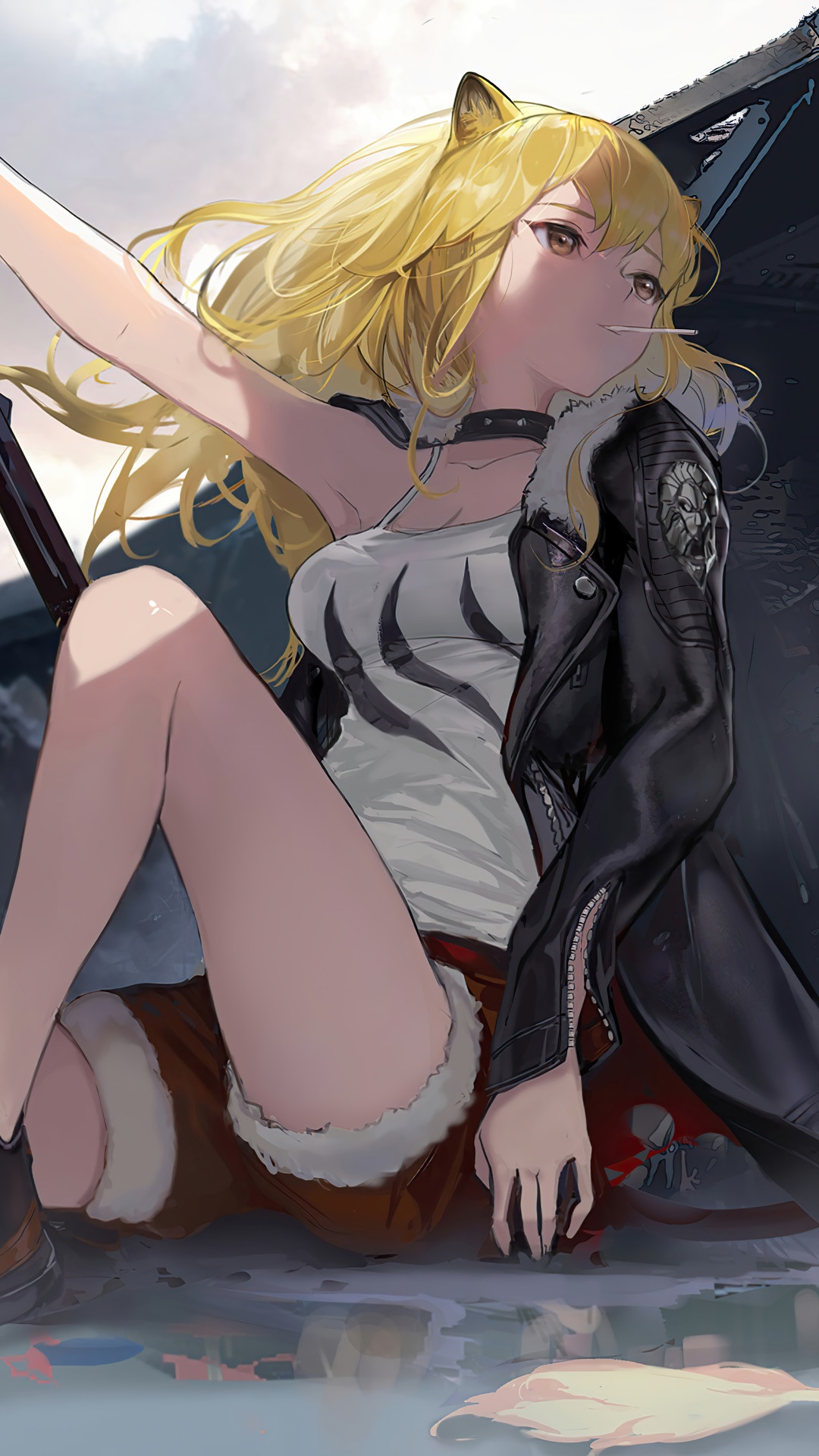 Yang Xiao Long from RWBY HD Phone Wallpaper