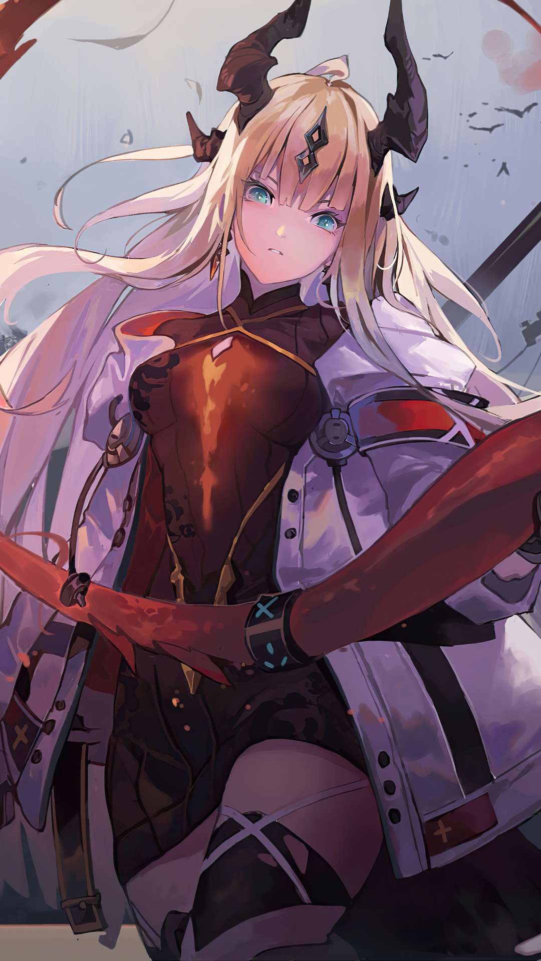 Reed from Arknights HD Phone Wallpaper