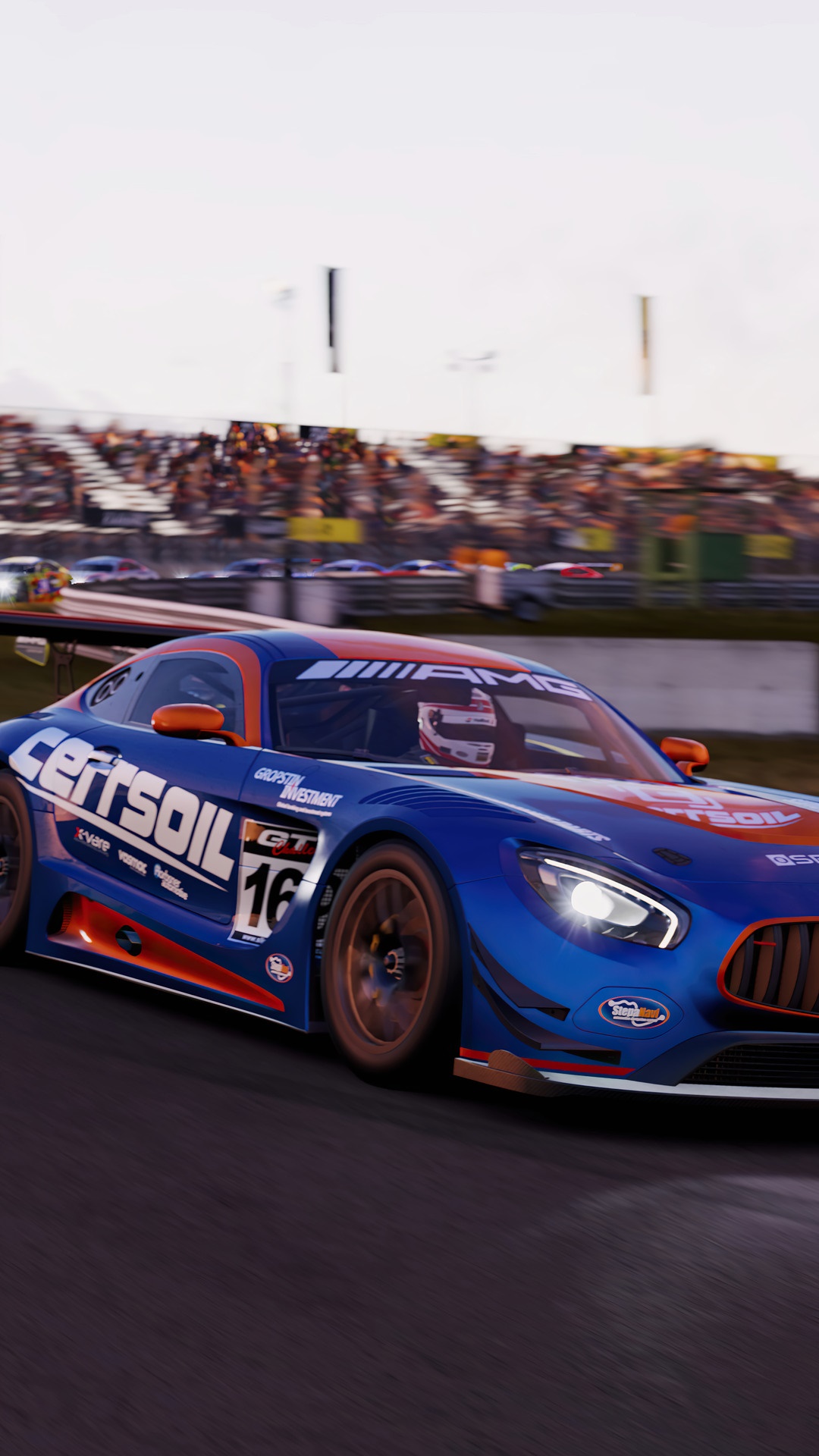 Mercedes-AMG GT3 "Cerroil" #16 in Project CARS 3 HD Phone Wallpaper