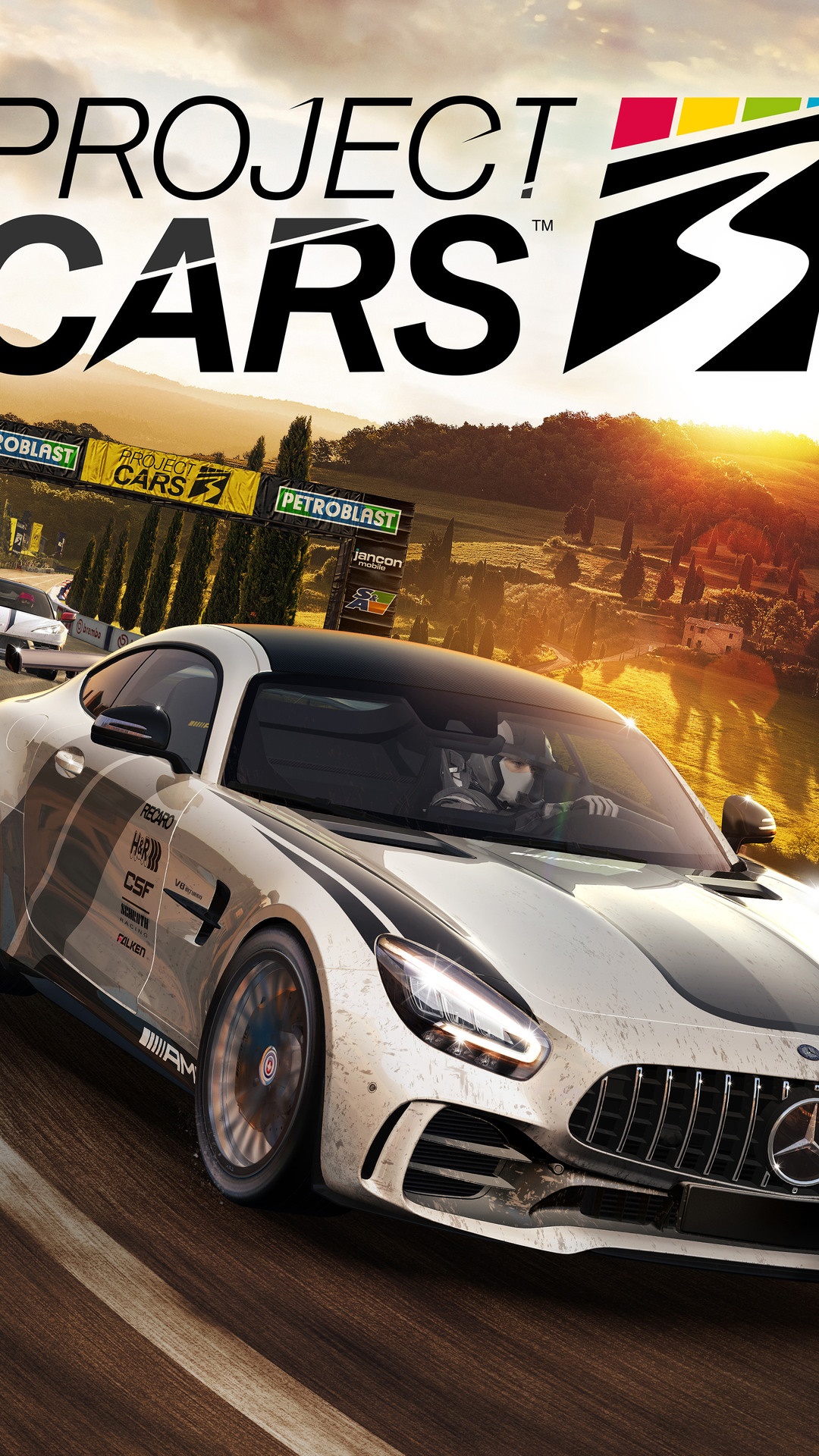 Project CARS 3 video game key art HD Phone Wallpaper