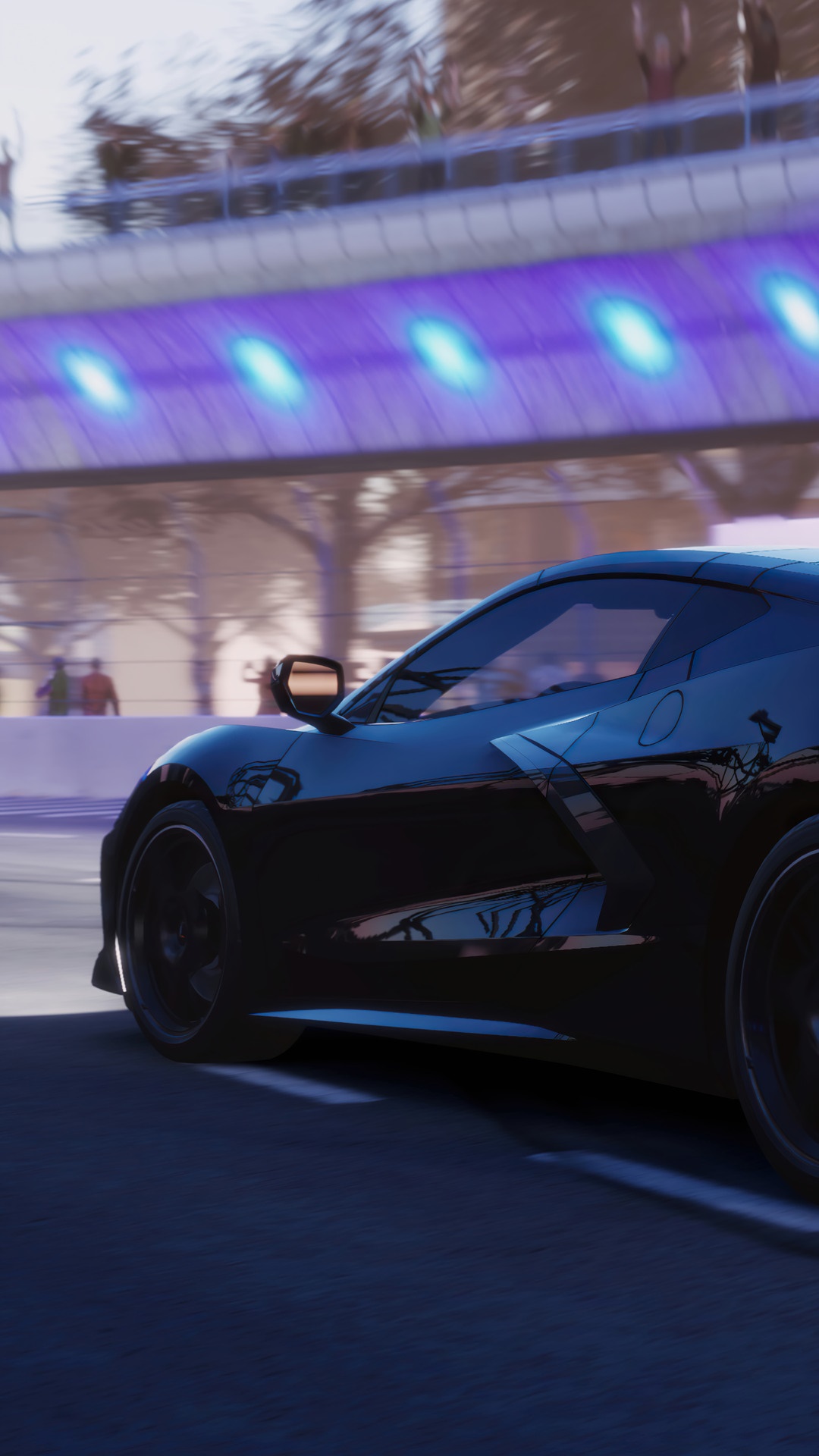 Black Sports Car in Project CARS 3 HD Phone Wallpaper