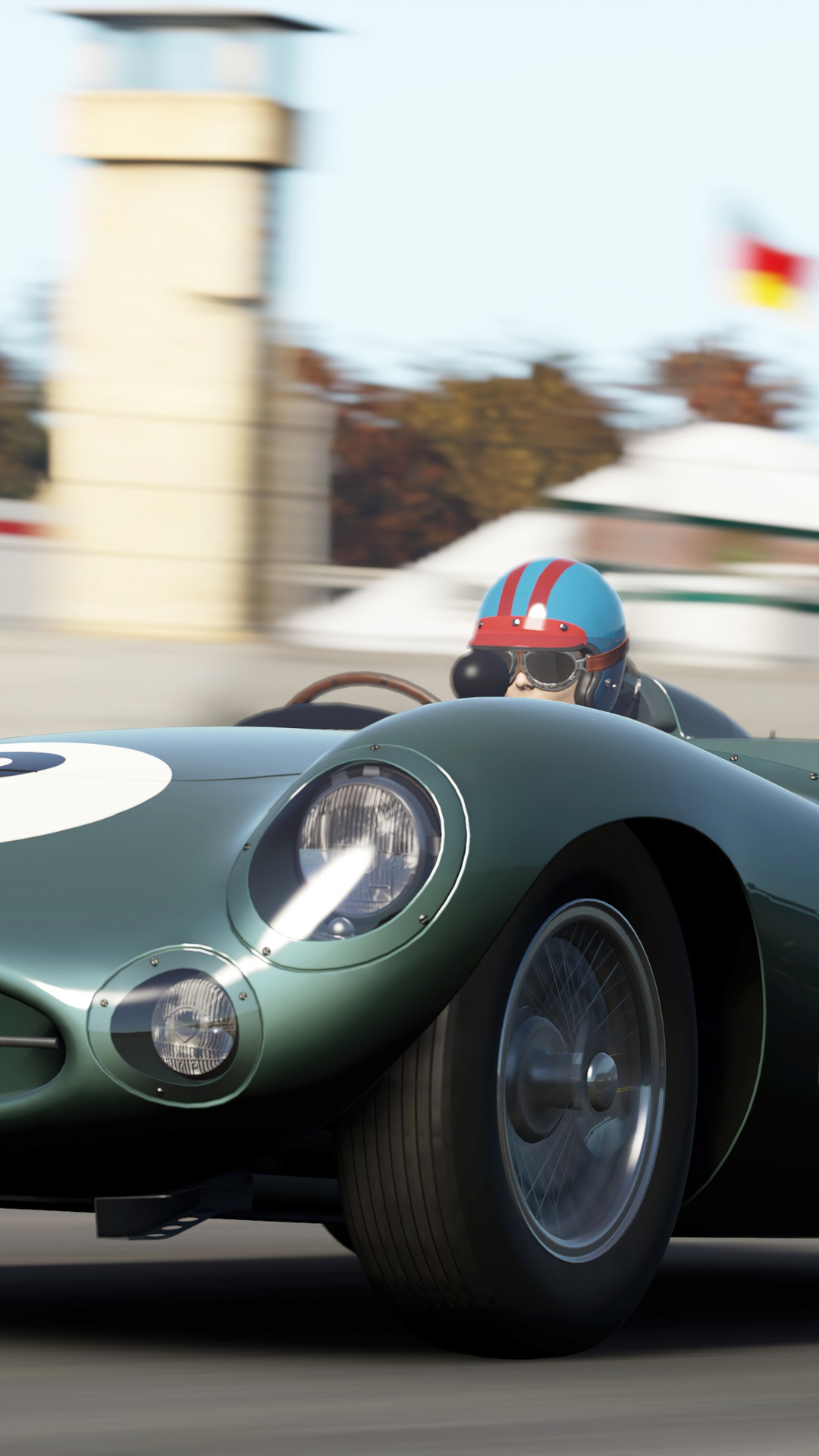Aston Martin DBR1 from Project CARS 3 HD Phone Wallpaper
