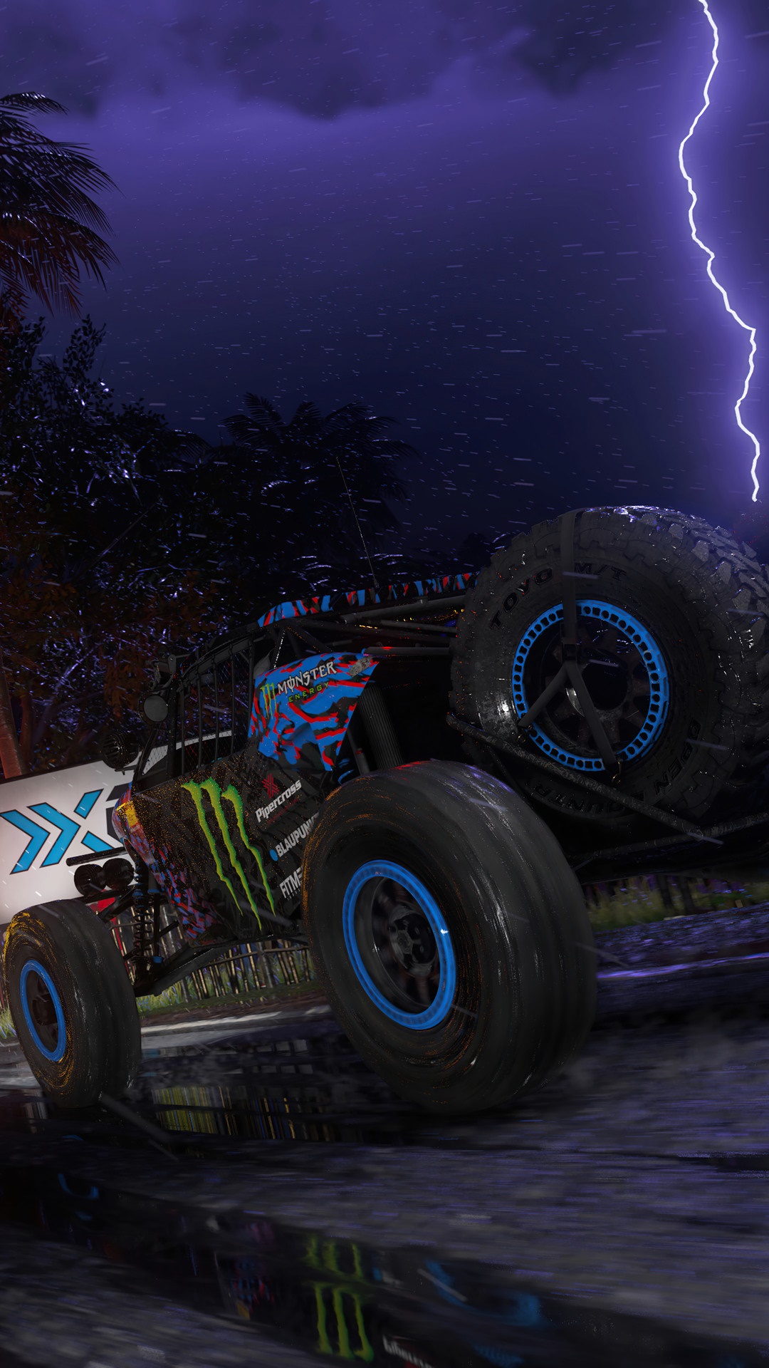 Monster Energy Off-Road Truck in Dirt 5 HD Phone Wallpaper