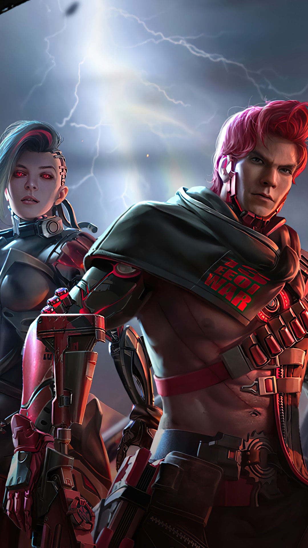Characters from Garena Free Fire HD Phone Wallpaper