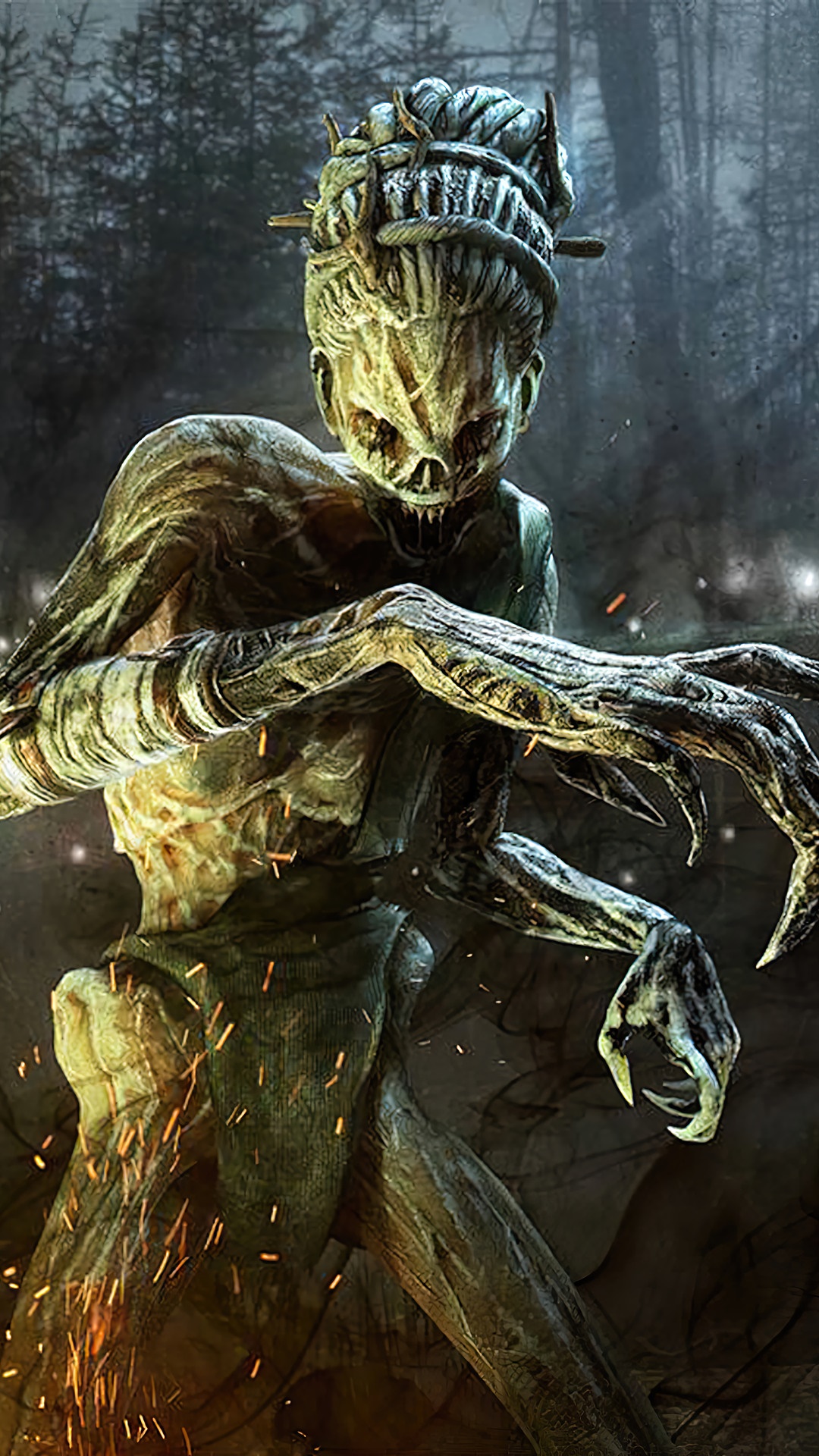 The Hag from Dead by Daylight HD Phone Wallpaper