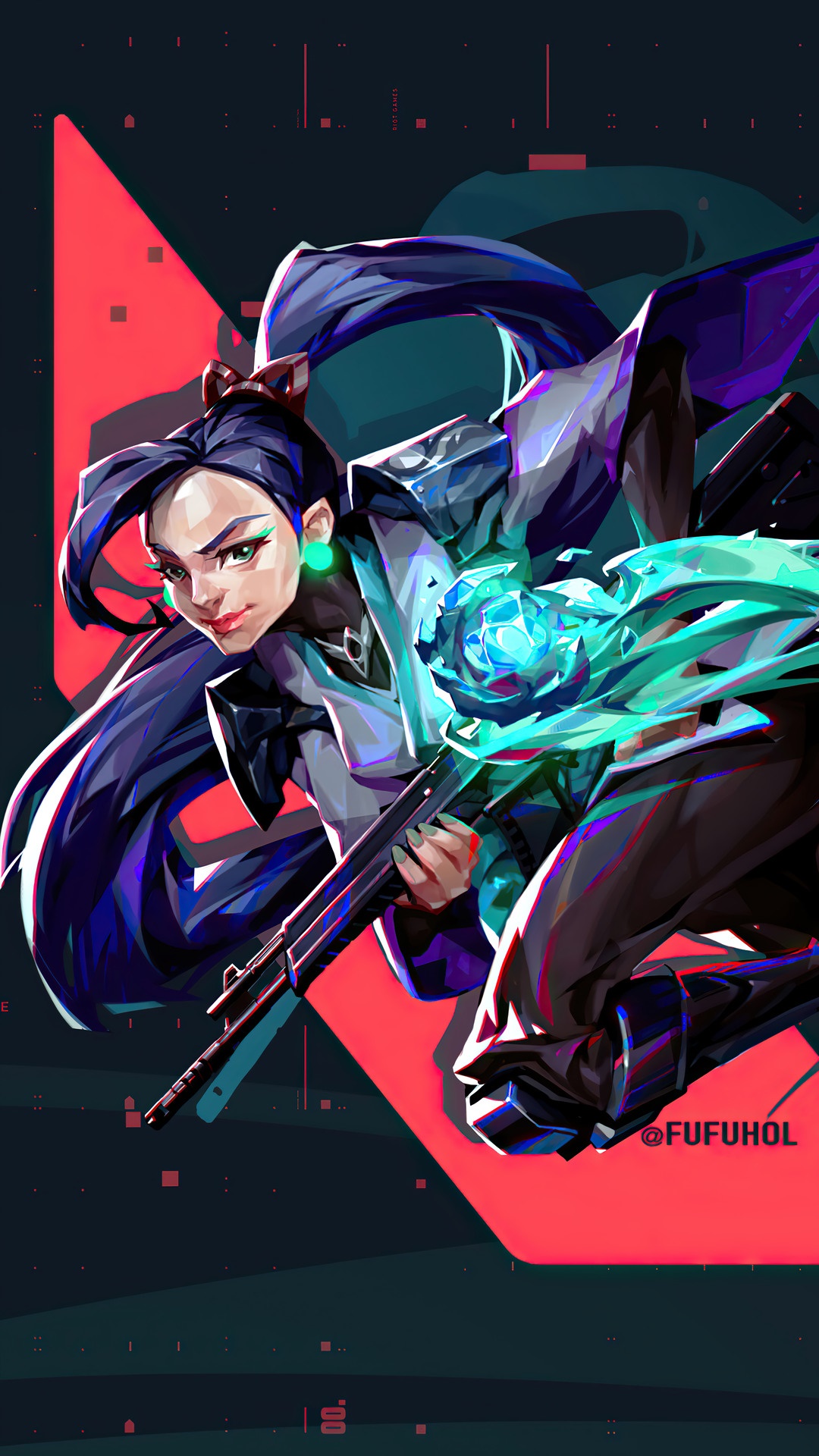 Sage from Valorant HD Phone Wallpaper
