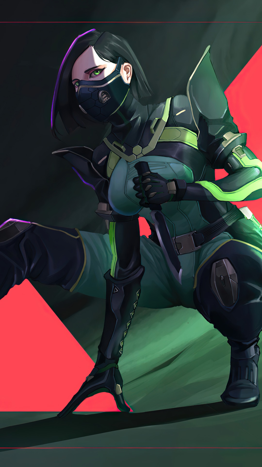 Viper from Valorant HD Phone Wallpaper