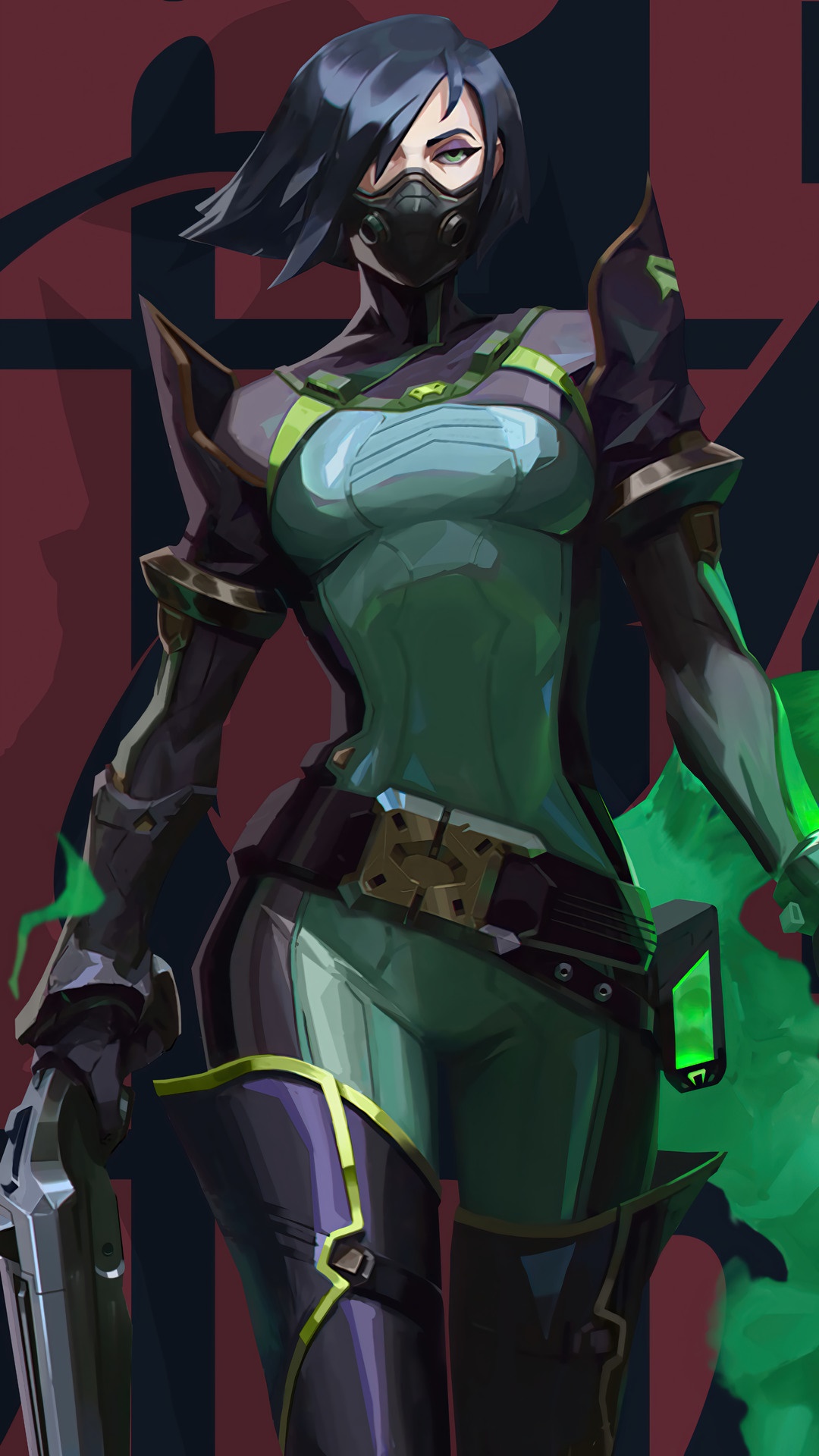 Viper from Valorant HD Phone Wallpaper