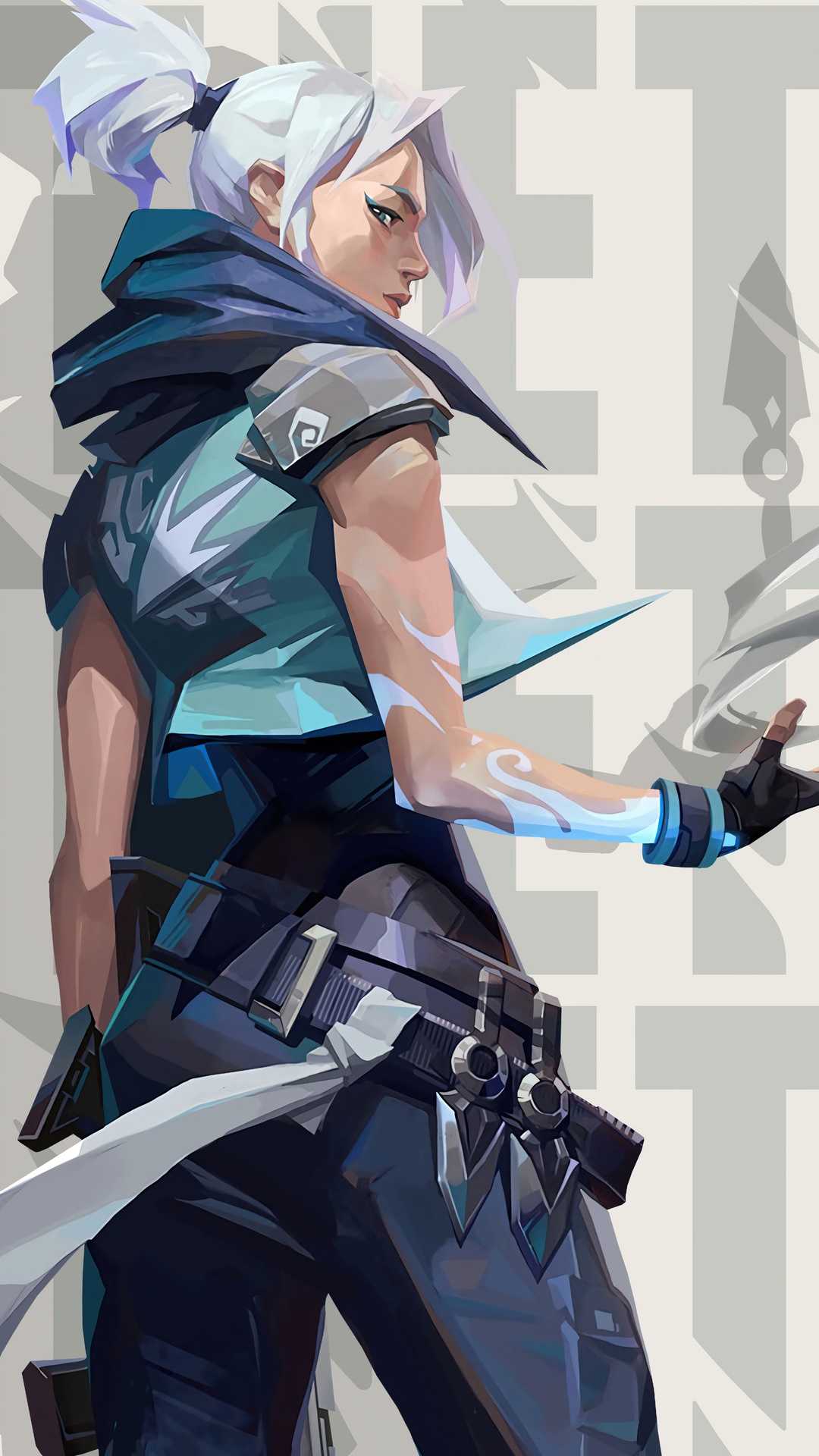 Jett from Valorant HD Phone Wallpaper