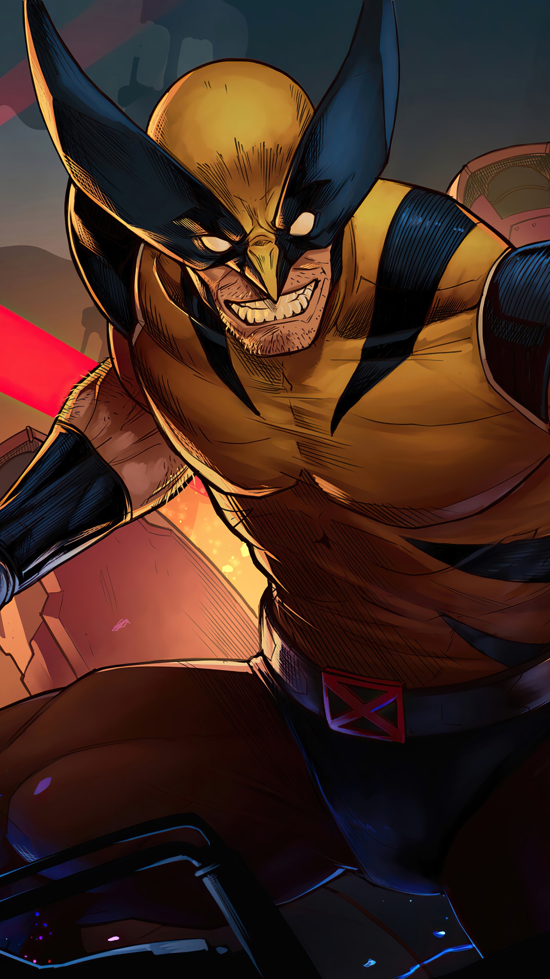 Wolverine from Marvel Comics HD Phone Wallpaper