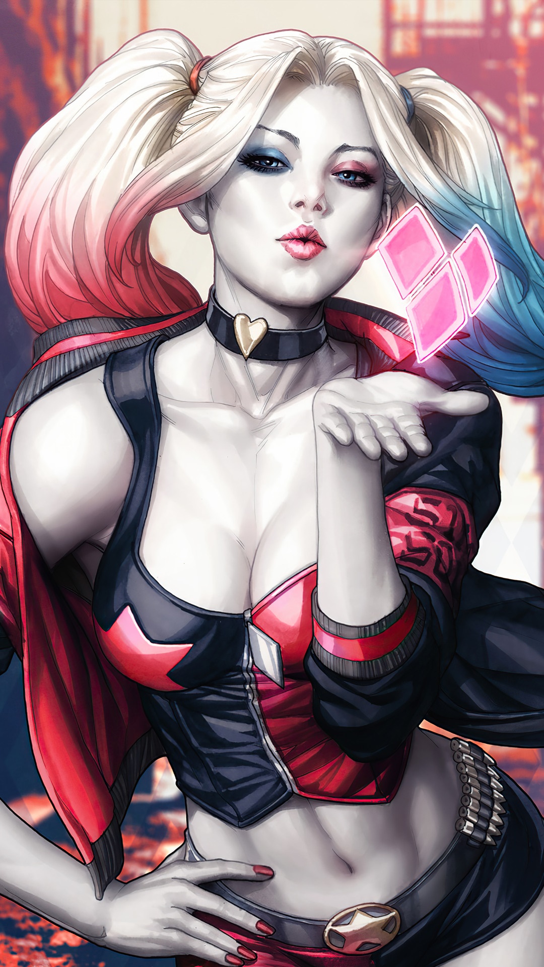 Harley Quinn from DC Comics HD Phone Wallpaper