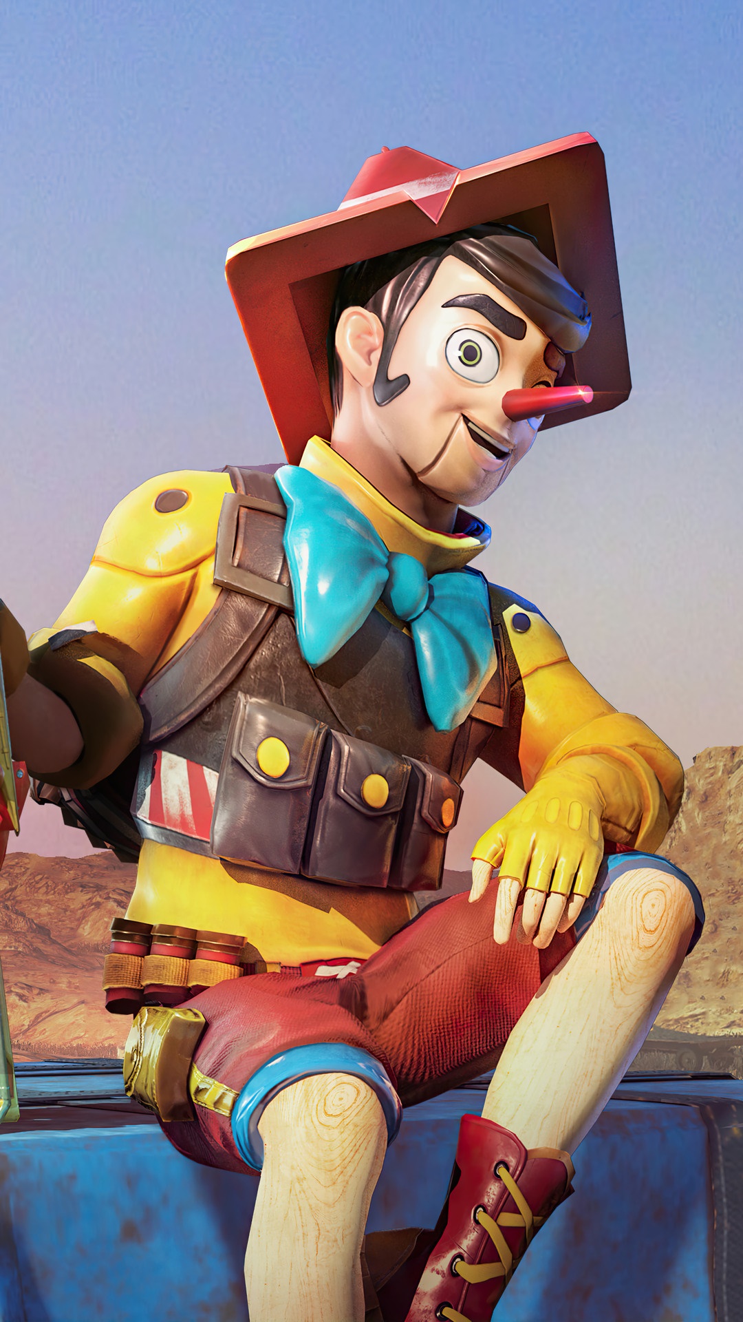 Pinocchio from PUBG Mobile HD Phone Wallpaper