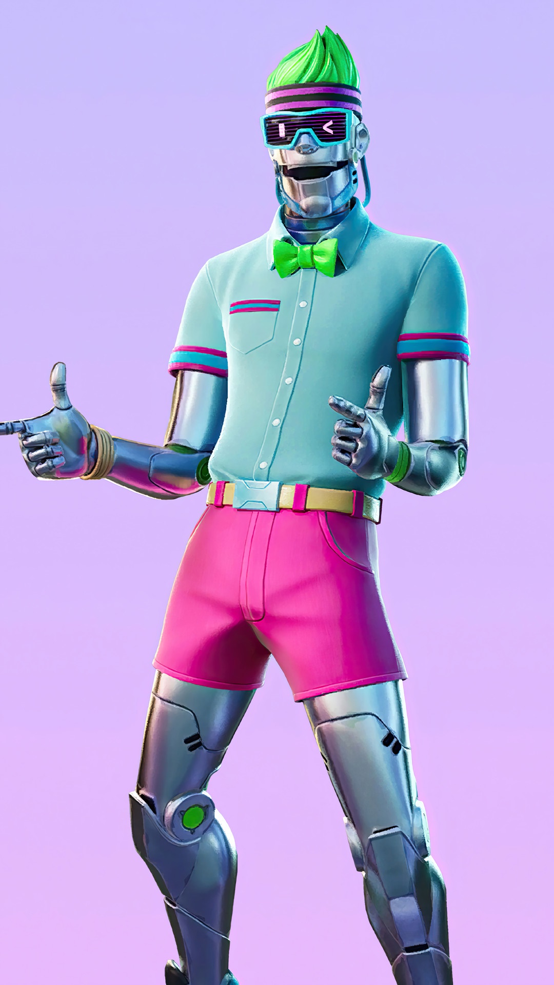 Robot character from Fortnite Battle Royale HD Phone Wallpaper
