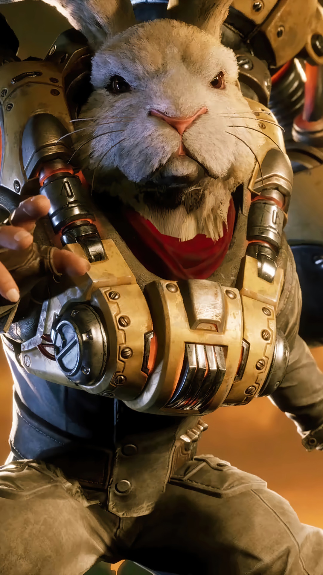 BLITZ the rabbit from Forged in Shadow Torch HD Phone Wallpaper