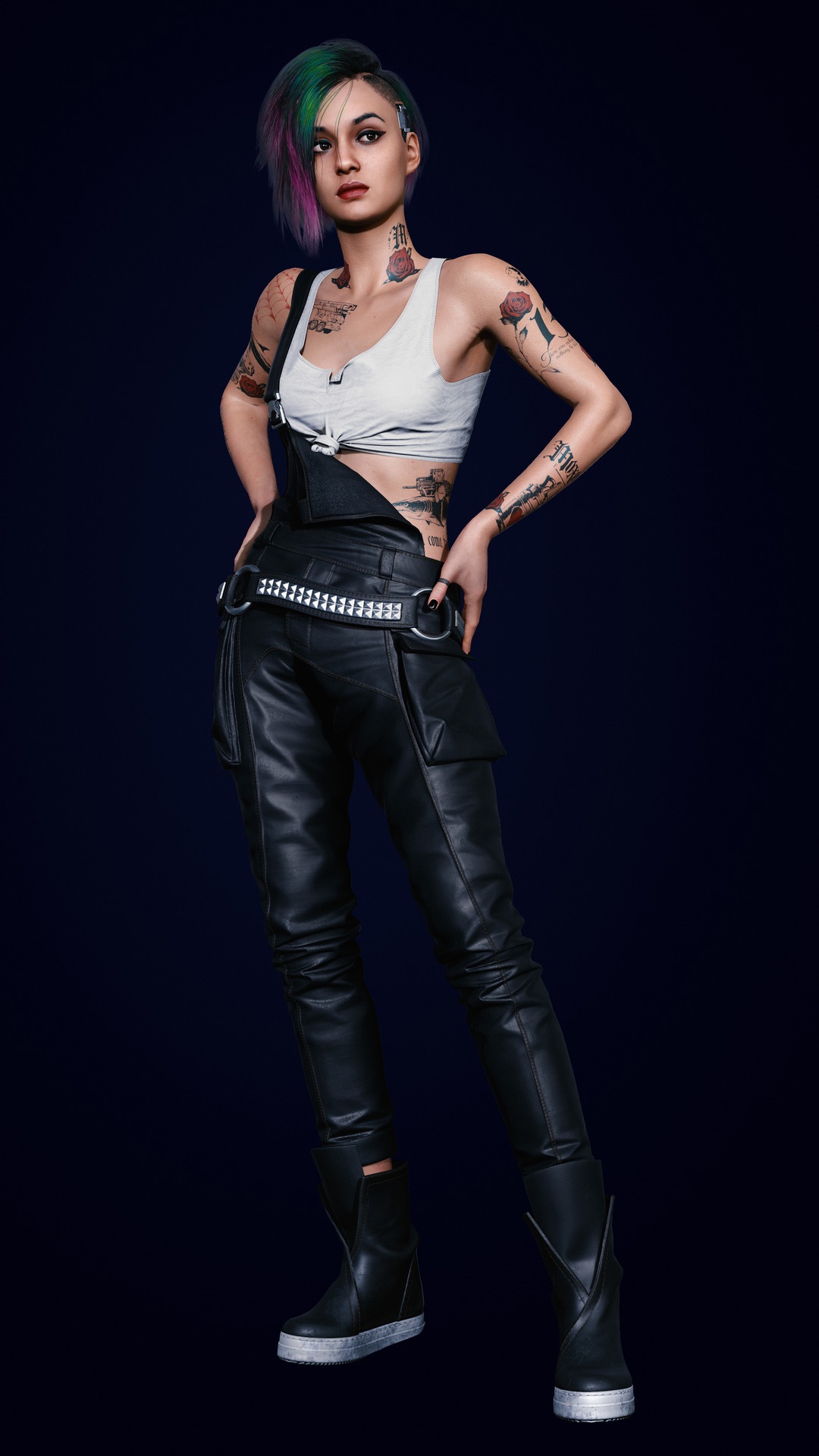 Judy Alvarez from Cyberpunk 2077 HD Phone Wallpaper