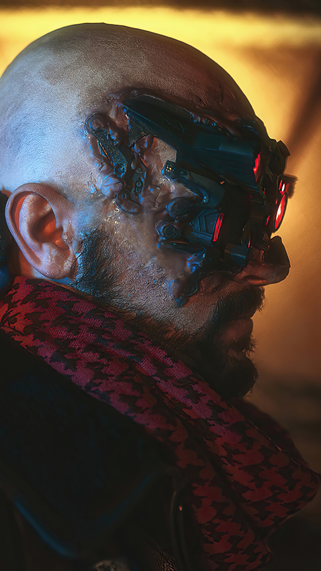 Royce from Cyberpunk 2077 HD Phone Wallpaper