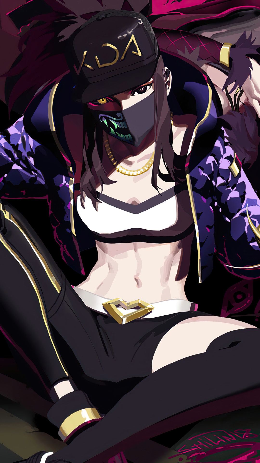 Akali from KDA League of Legends HD Phone Wallpaper