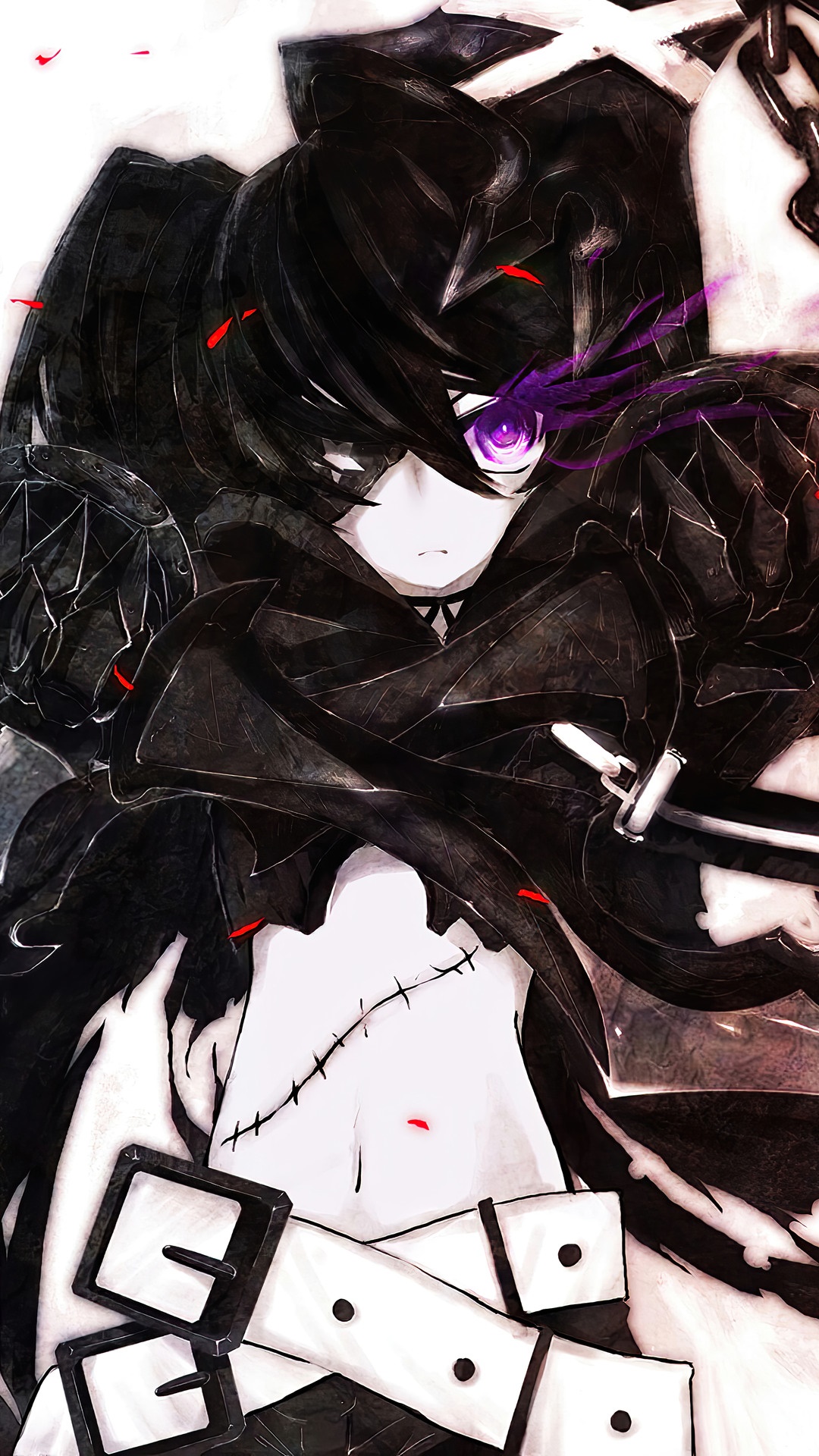 Black Rock Shooter from Black Rock Shooter HD Phone Wallpaper