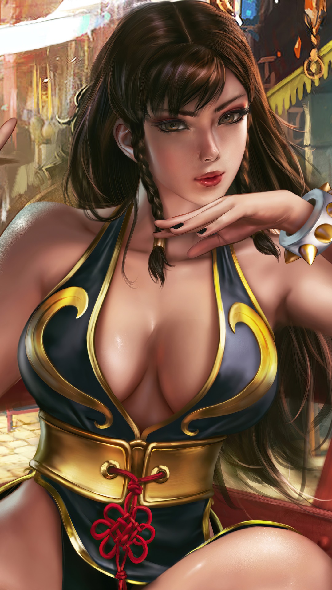 Chun Li from Street Fighter HD Phone Wallpaper