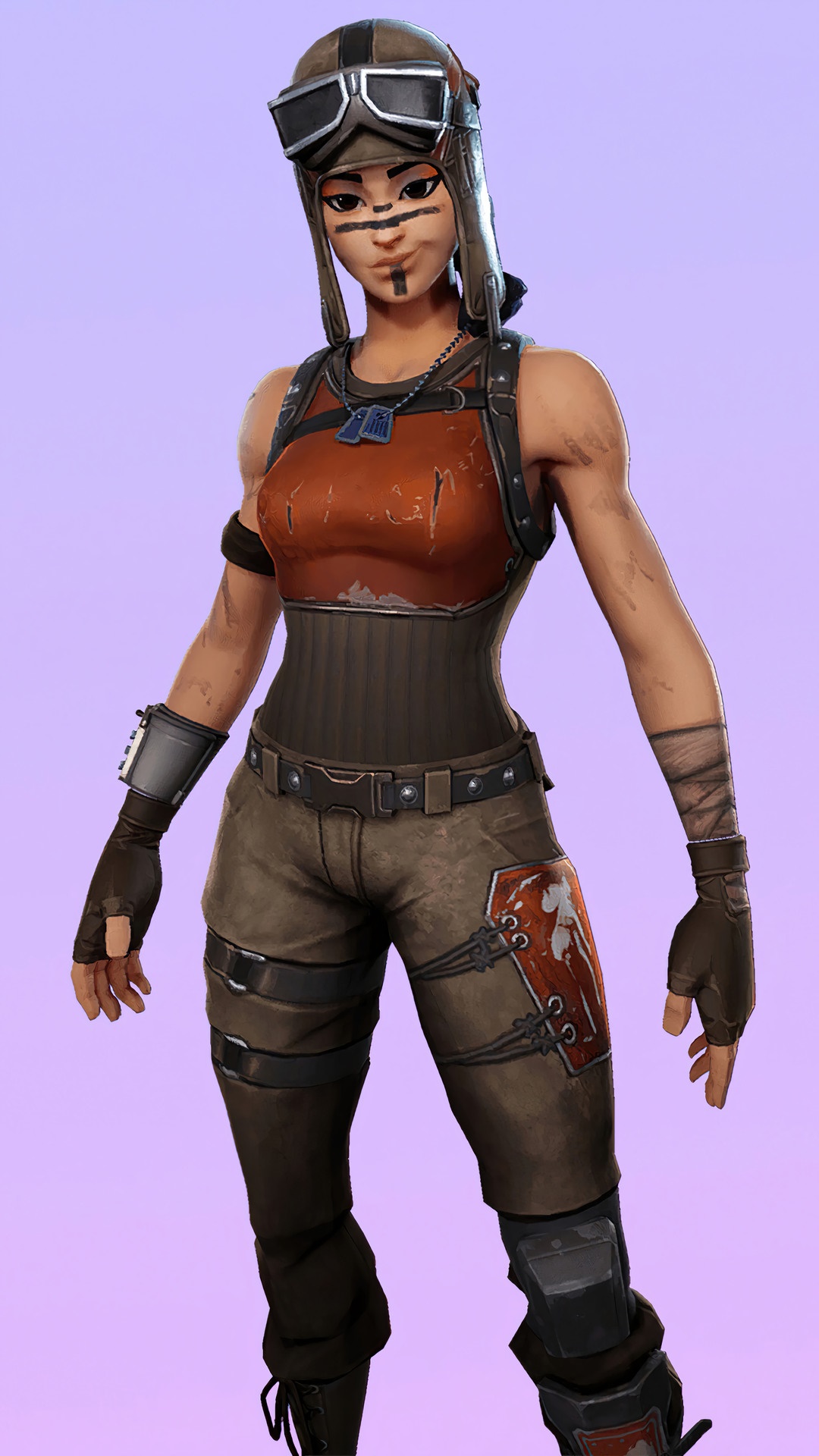 Renegade Raider from Fortnite Battle Royale HD Phone Wallpaper