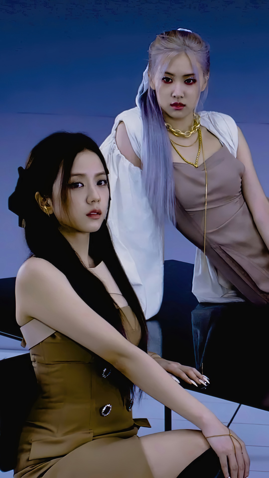 BLACKPINK members Jisoo and Rosé from How You Like That HD Phone Wallpaper
