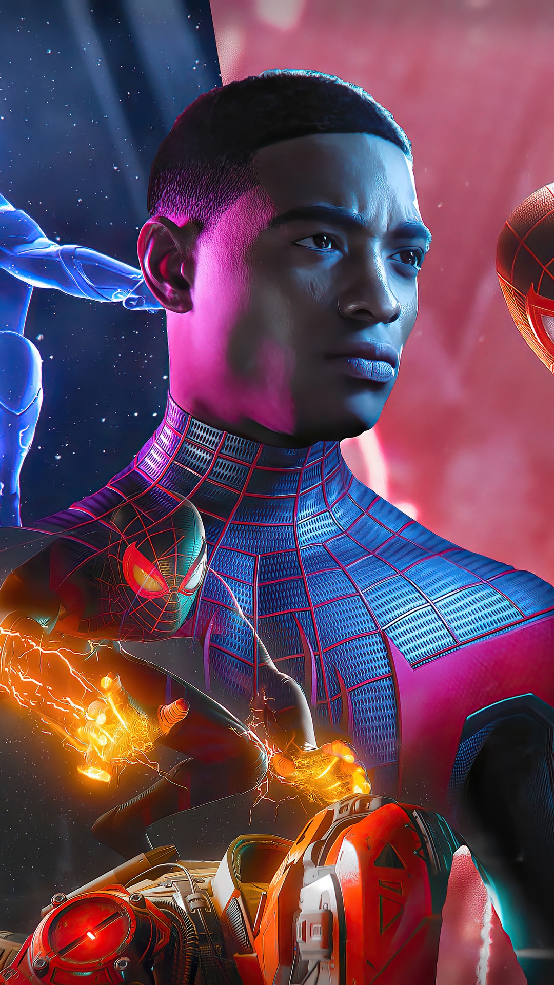 Miles Morales from Marvel's Spider-Man HD Phone Wallpaper