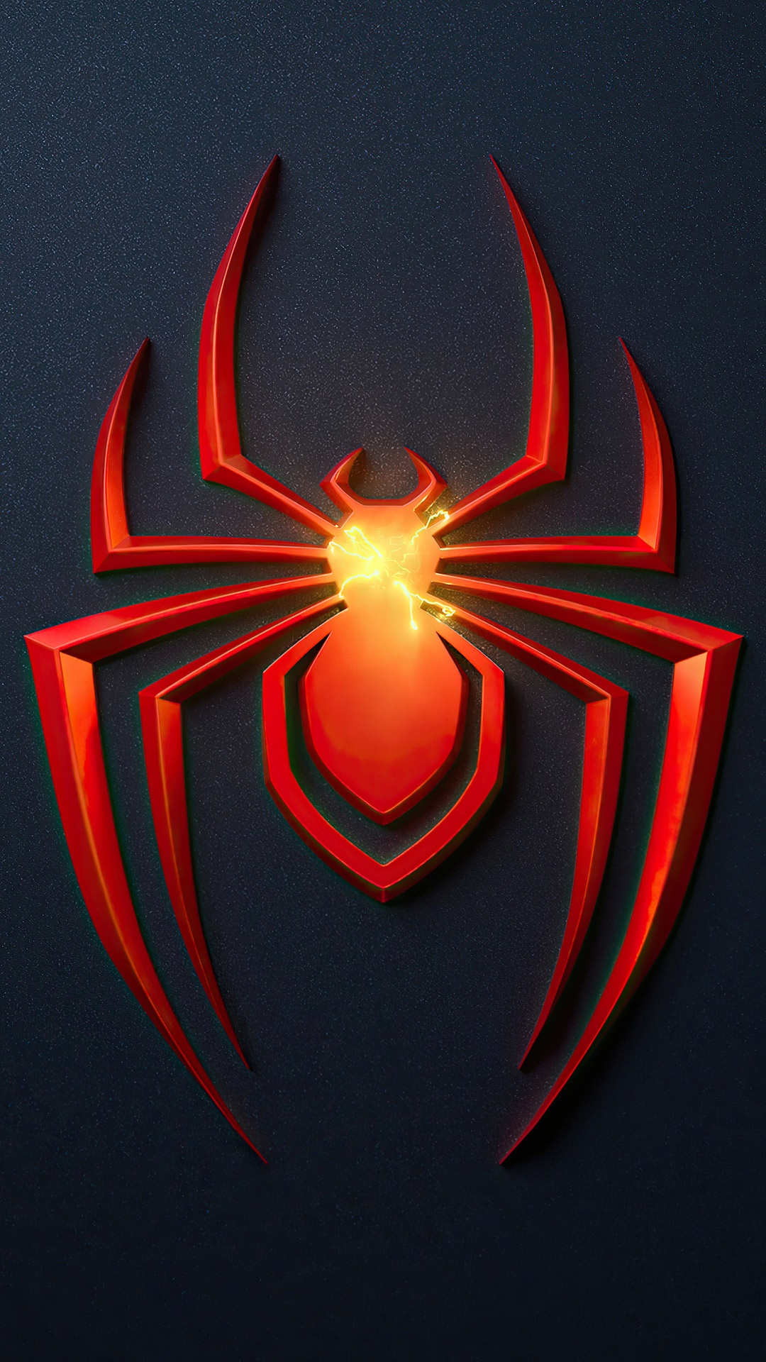 Spider-Man Miles Morales Video Game Logo HD Phone Wallpaper