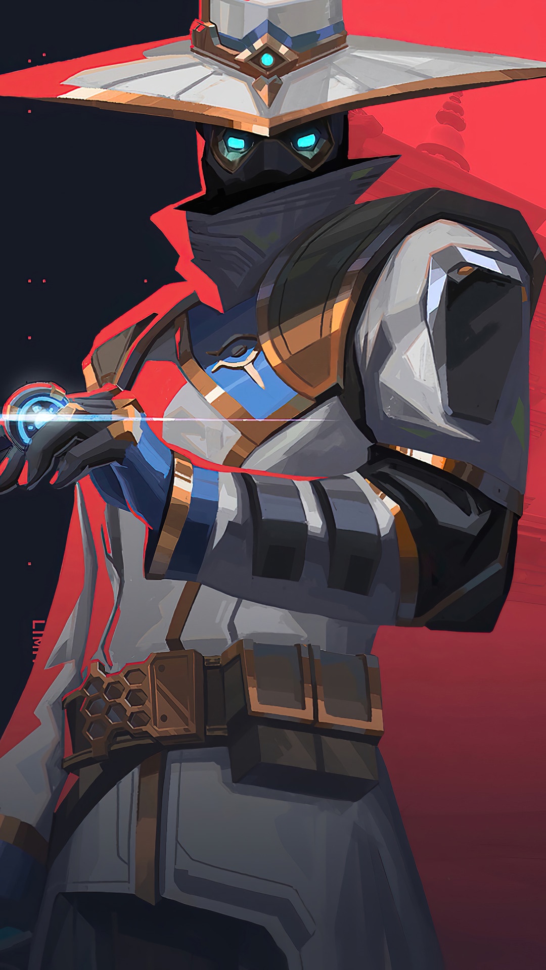 Cypher from Valorant HD Phone Wallpaper