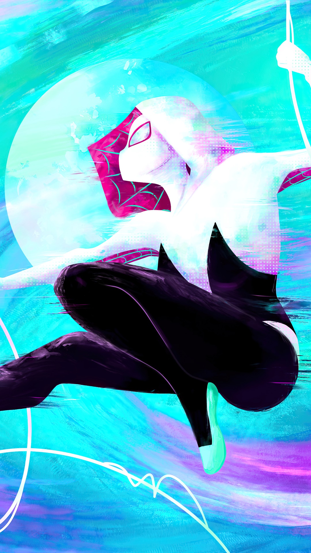 Spider-Gwen from Marvel Comics HD Phone Wallpaper