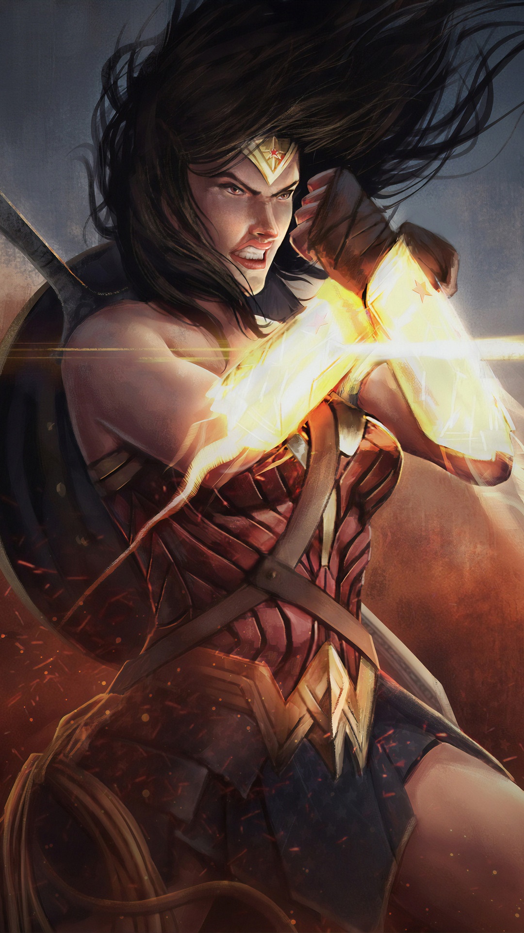 Wonder Woman from DC Comics HD Phone Wallpaper