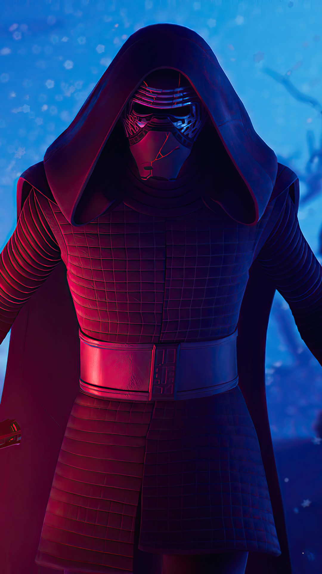 Kylo Ren from Star Wars in Fortnite HD Phone Wallpaper