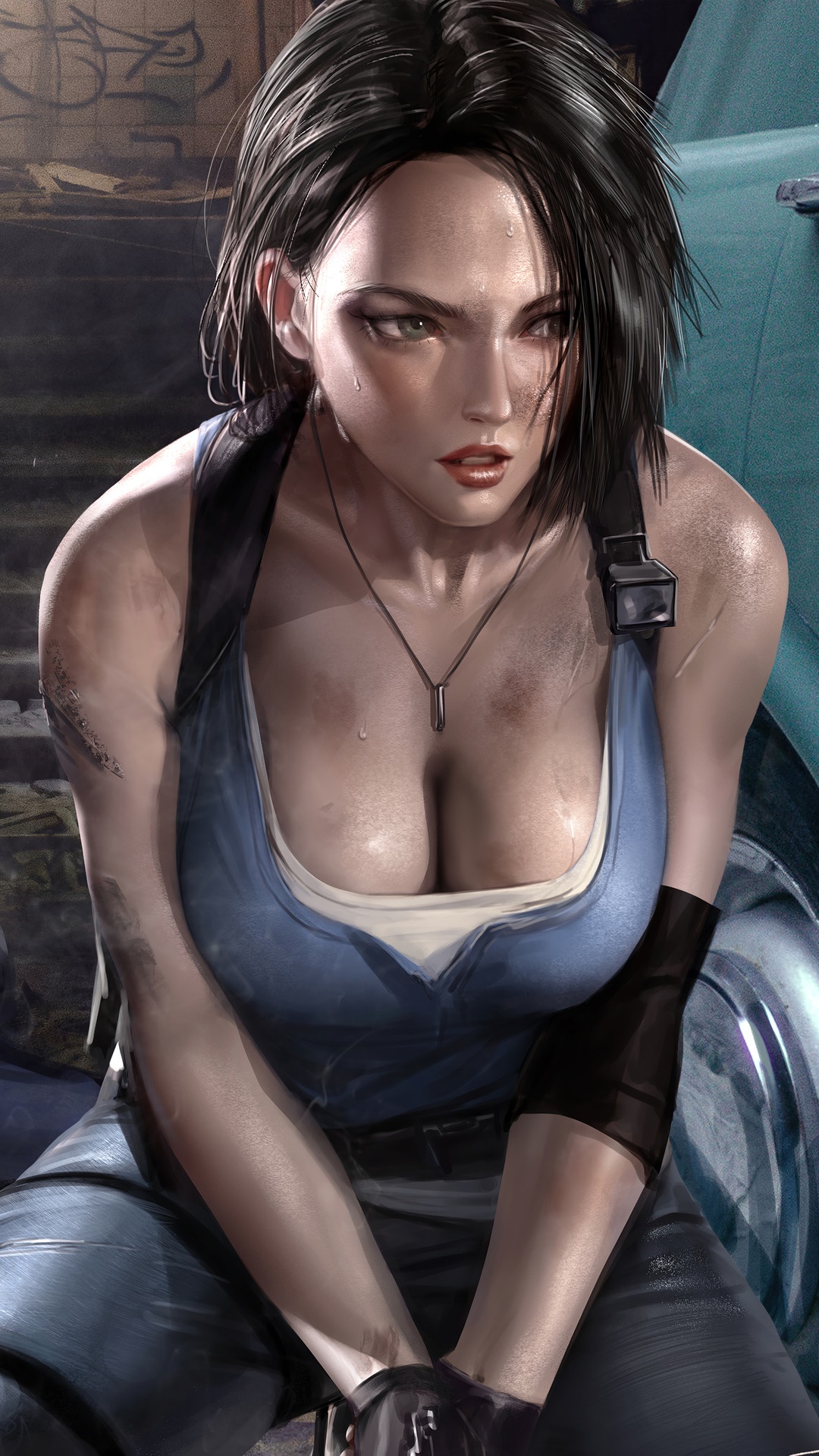 Jill Valentine from Resident Evil 3 Remake HD Phone Wallpaper