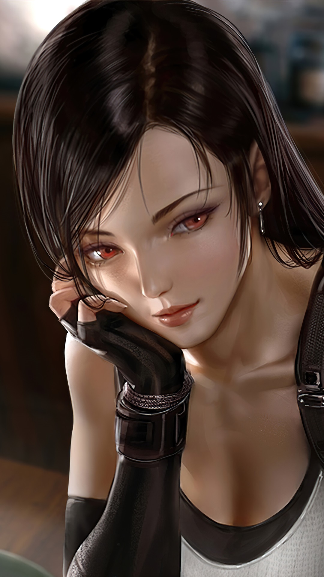 Tifa Lockhart from Final Fantasy VII Remake HD Phone Wallpaper