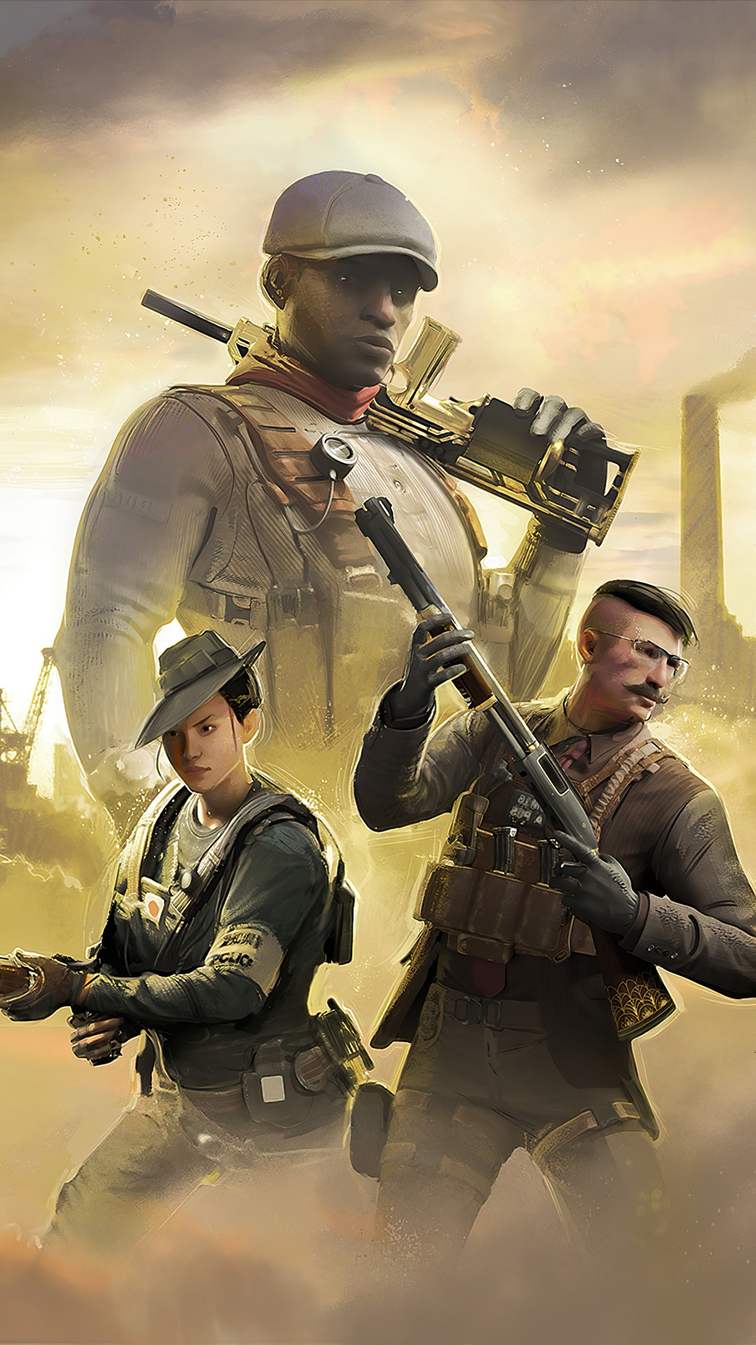 Rainbow Six Siege Larceny characters HD Phone Wallpaper