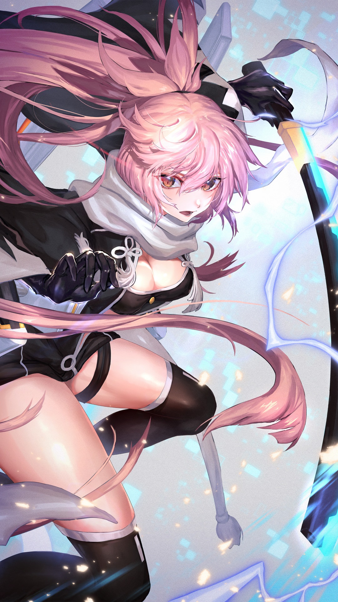 Okita Souji from Fate/Grand Order HD Phone Wallpaper