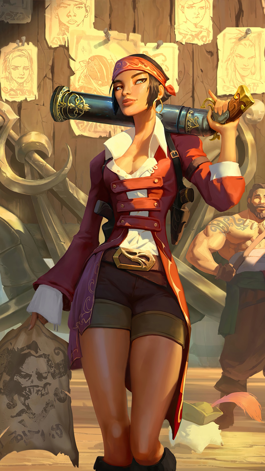 Miss Fortune from Legends of Runeterra HD Phone Wallpaper