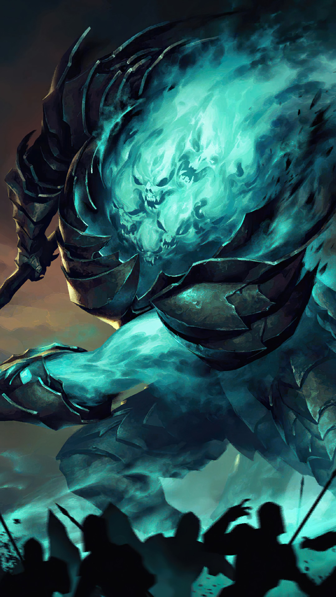 Undead Colossus from Legends of Runeterra HD Phone Wallpaper