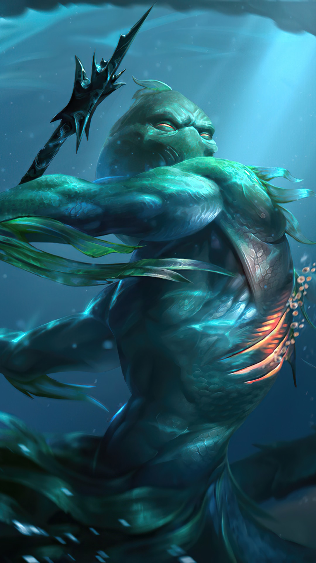Nautilus from Legends of Runeterra HD Phone Wallpaper