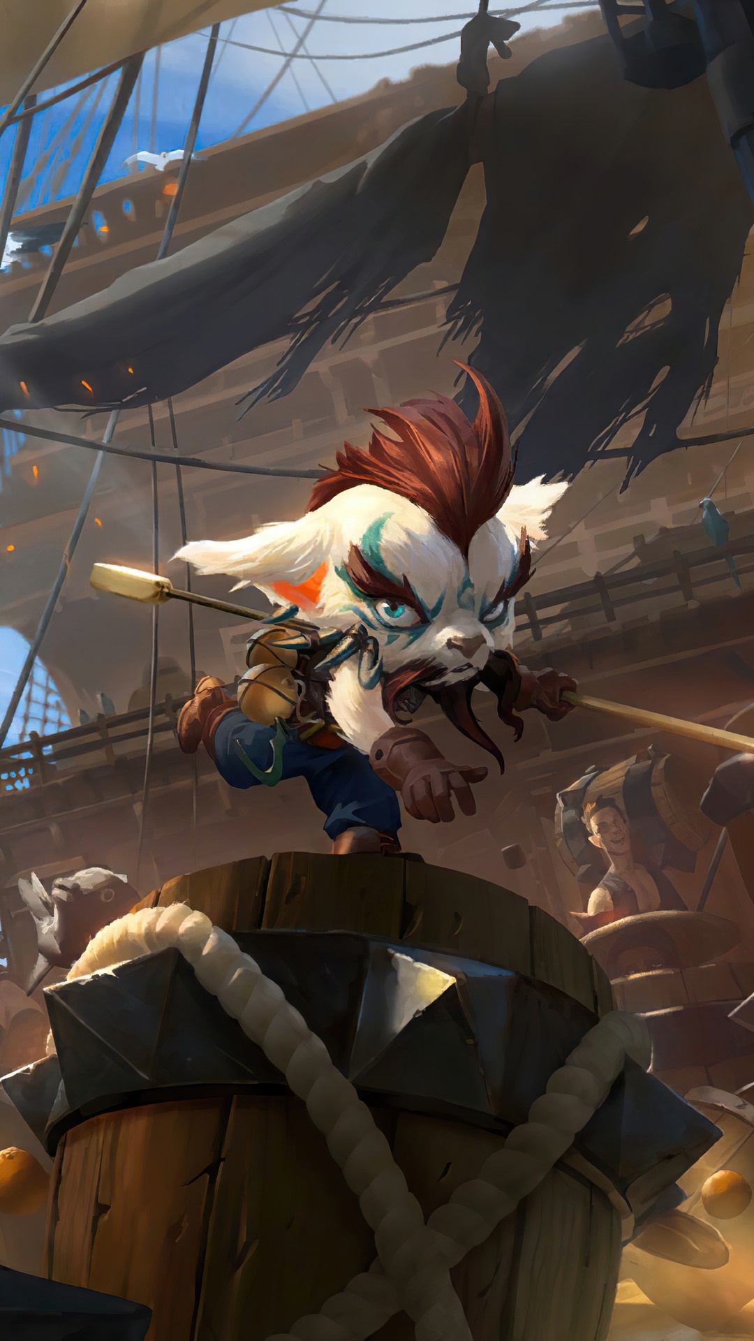 Rumble from Legends of Runeterra HD Phone Wallpaper