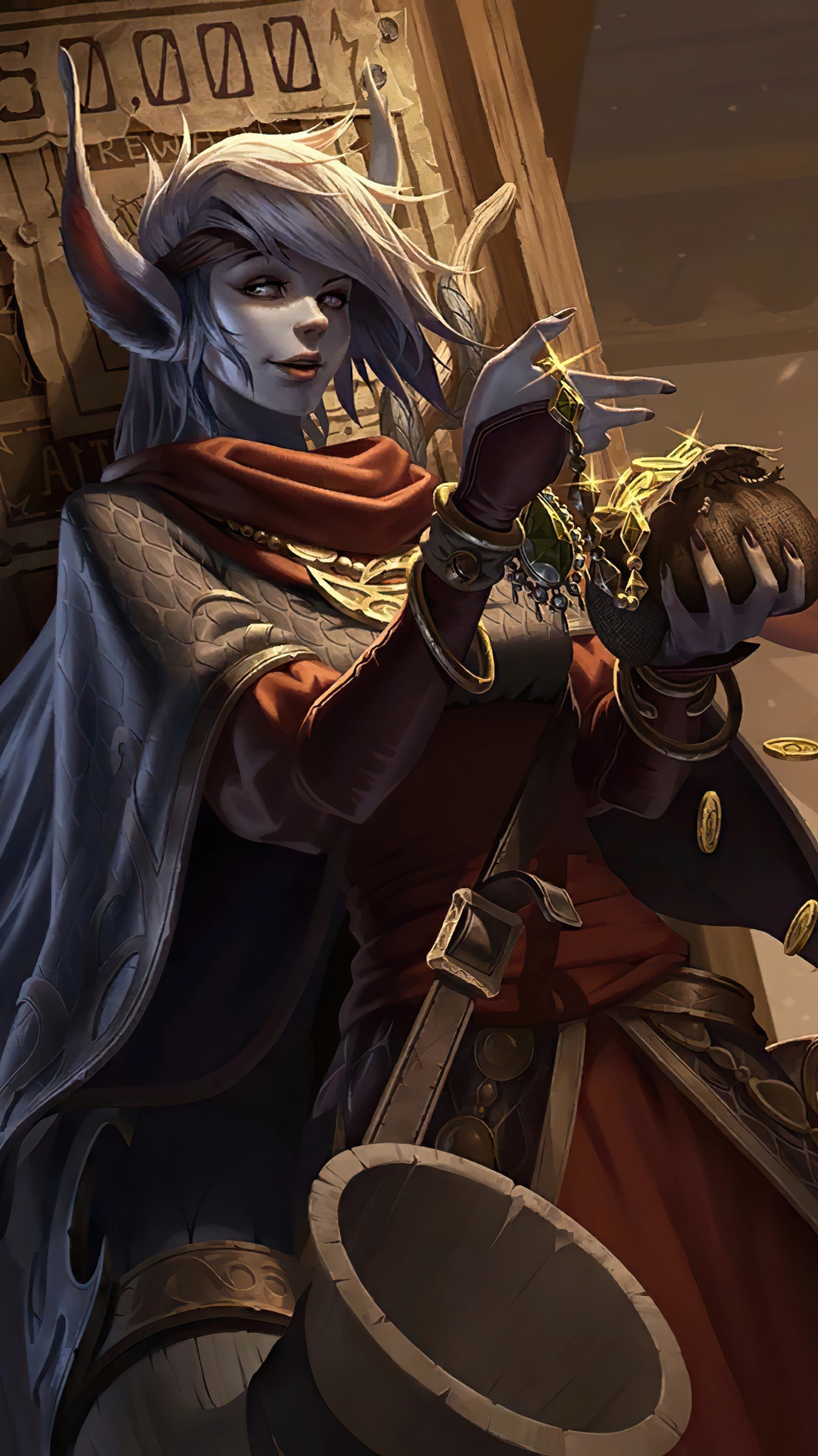 Jinx from Legends of Runeterra HD Phone Wallpaper
