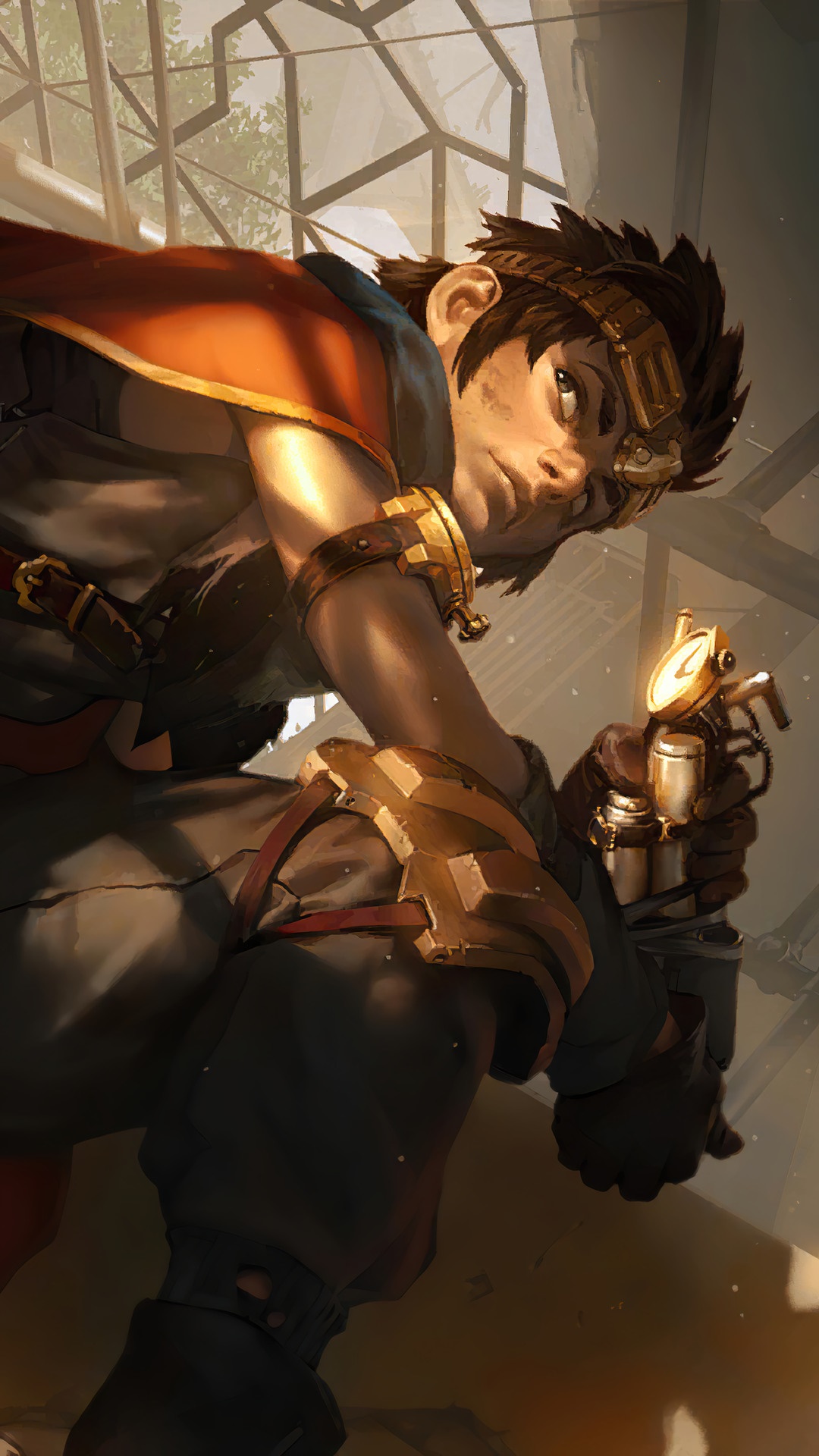 Ekko from Legends of Runeterra HD Phone Wallpaper