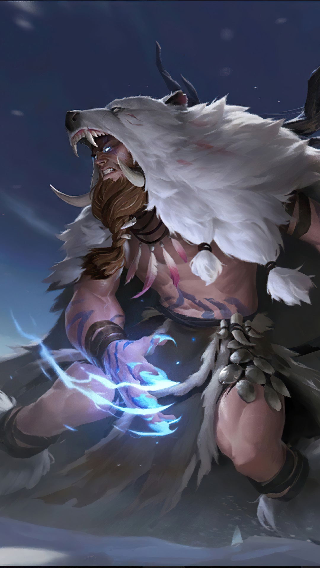 Volibear from Legends of Runeterra HD Phone Wallpaper